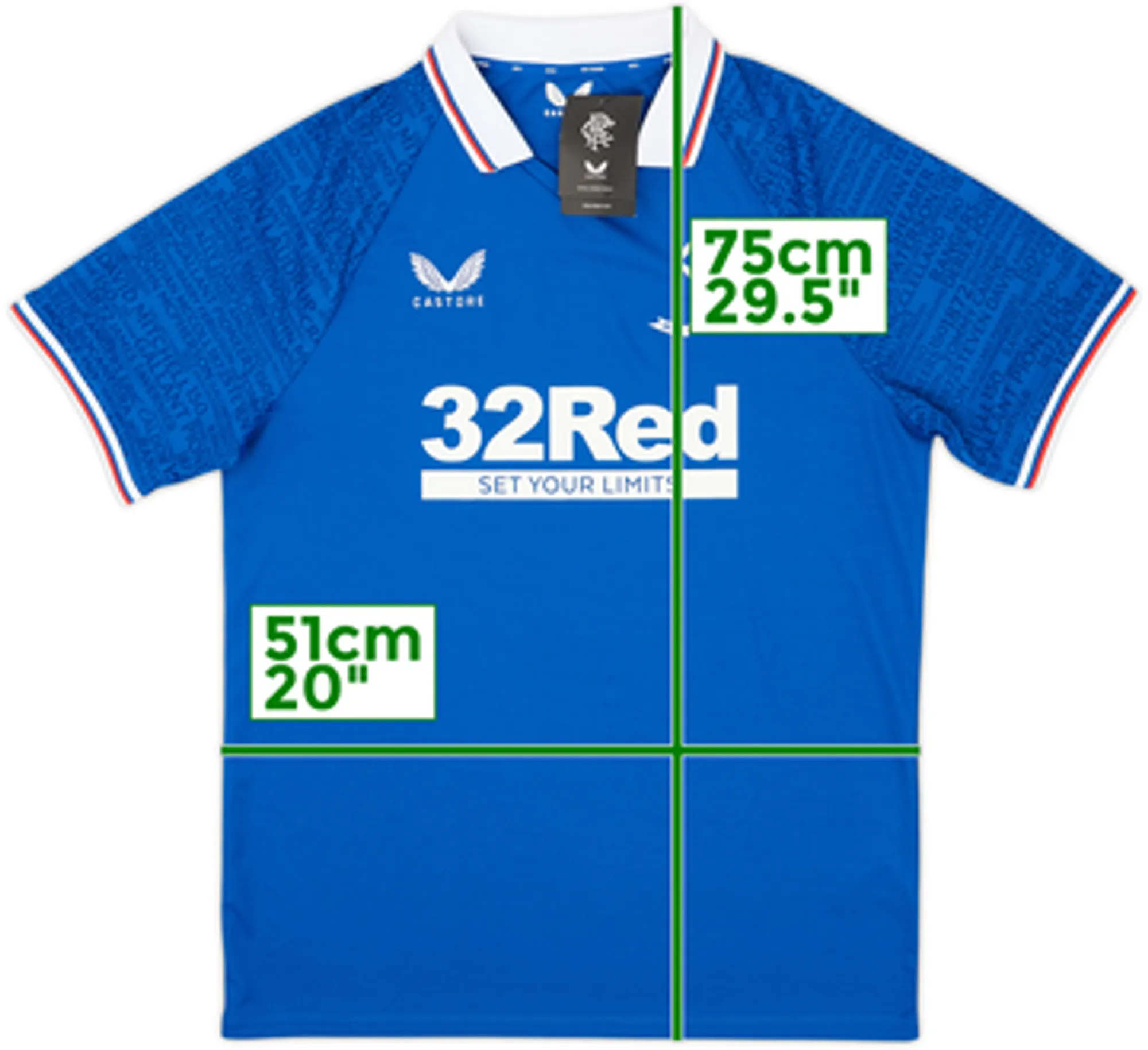 2021-22 Rangers '150 Years Anniversary' Special Edition Home Shirt (L)