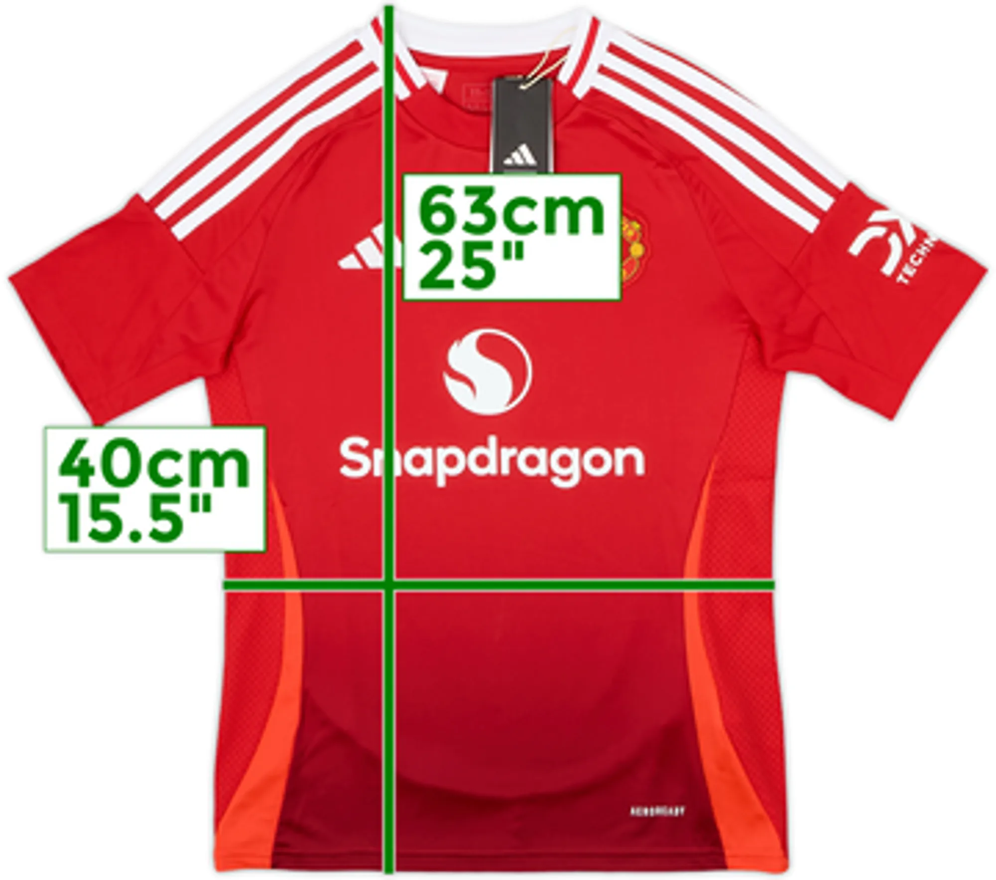 2024-25 Manchester United Home Shirt (M.Boys)