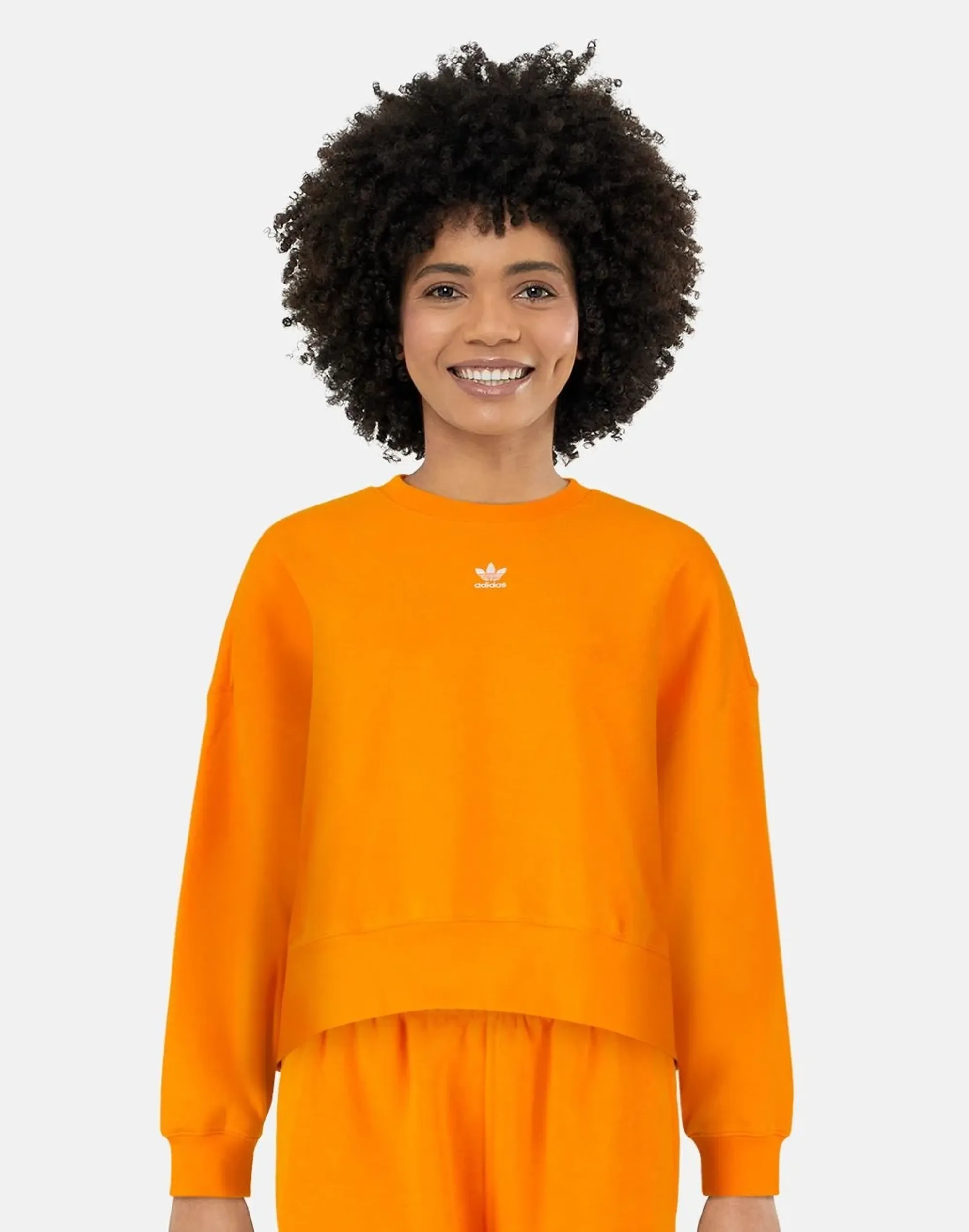 Women's Adidas Originals Sweatshirt in Orange 