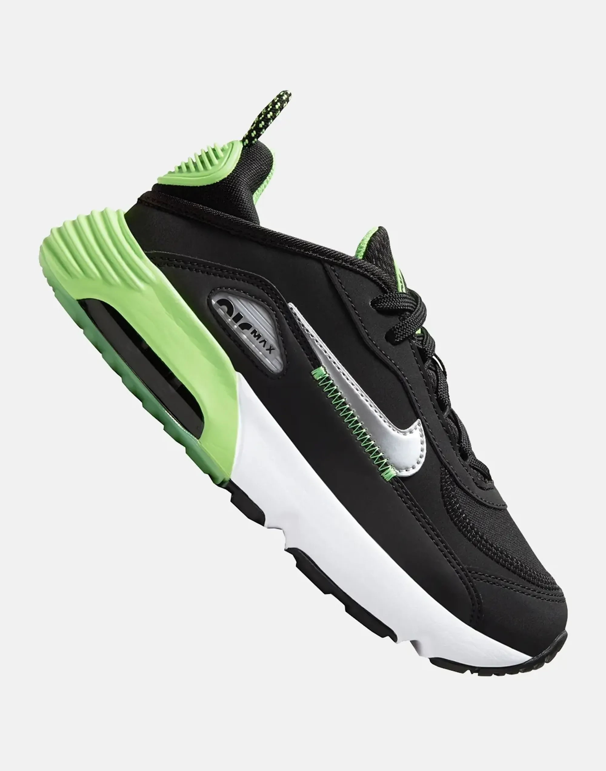 Nike Younger Boys Air Max 2090 Trainers in Black/White 