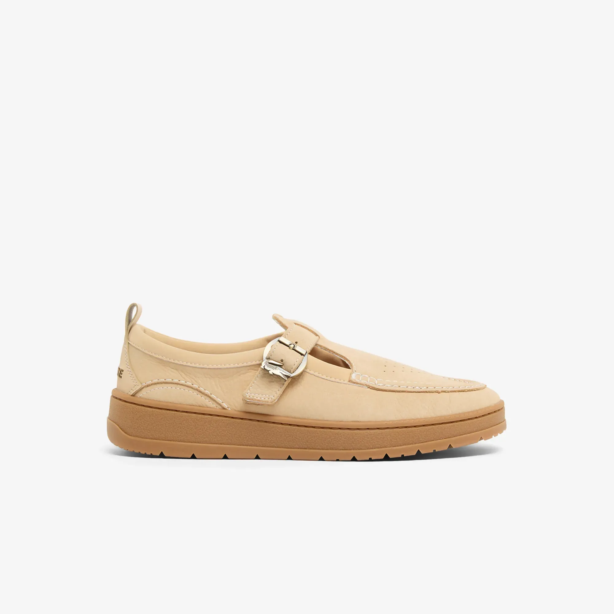 Lacoste Men's Umpire Mary-J Leather Sneakers - Natural / Gum