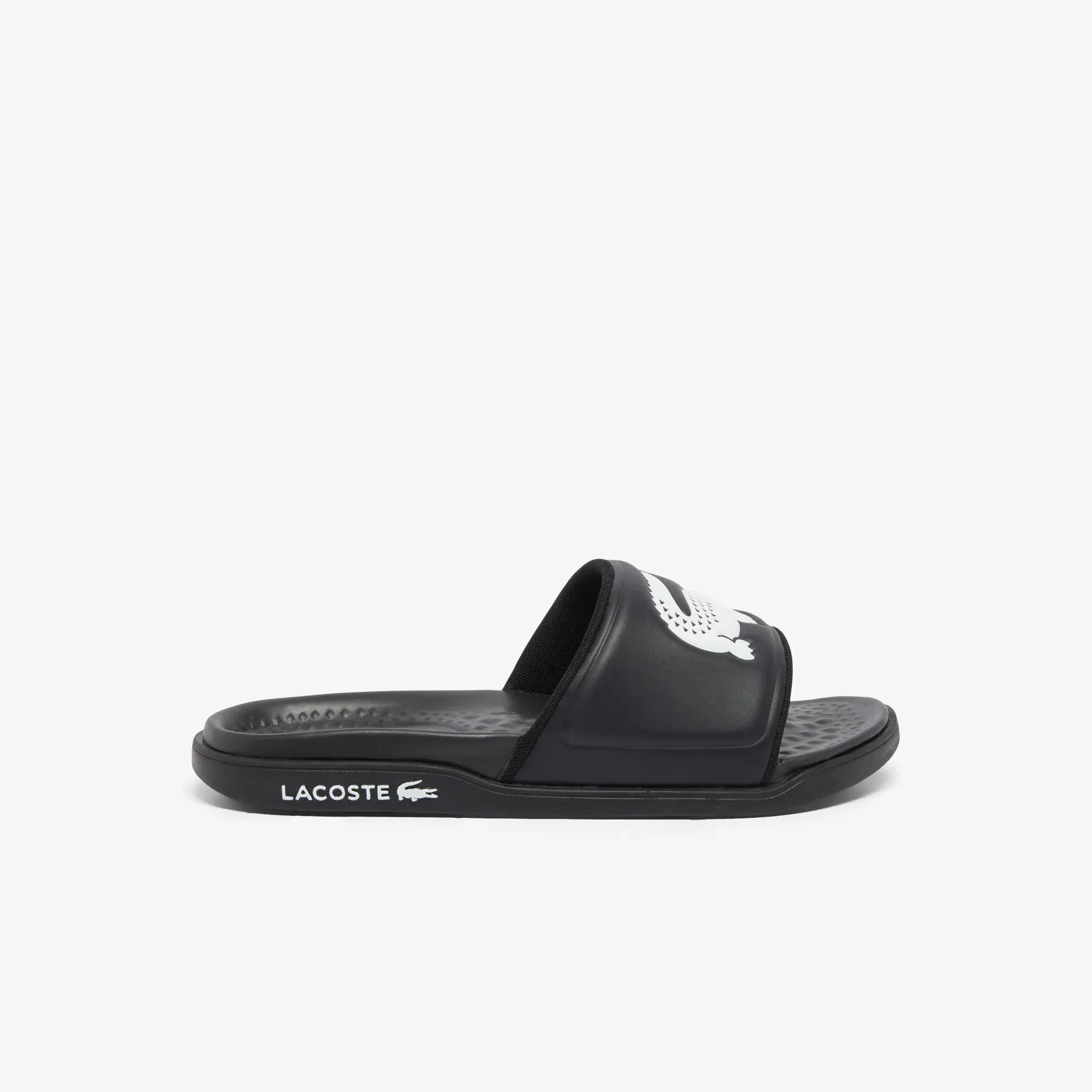 Lacoste Men's Serve Slide Dual - Black & White