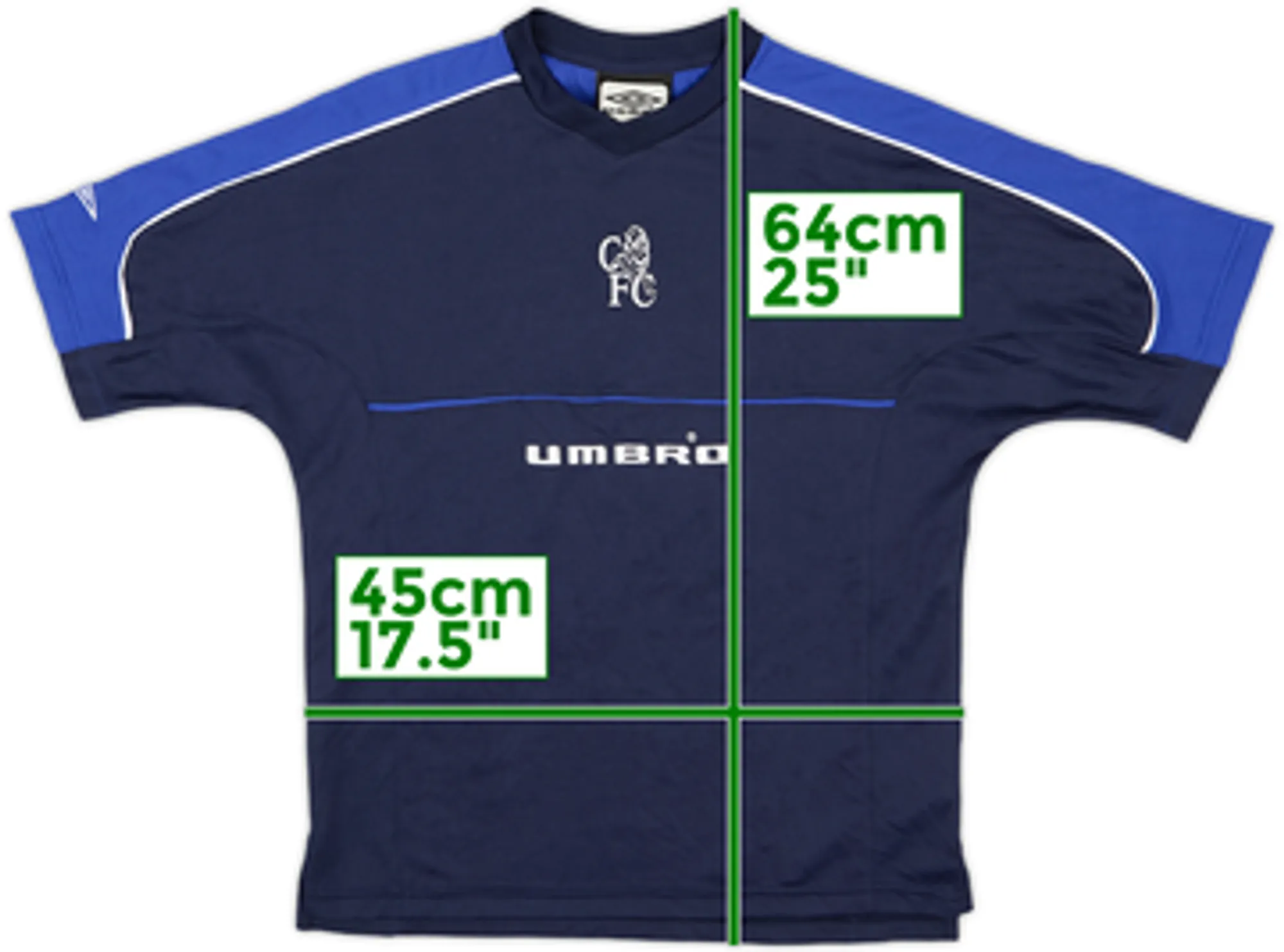 1999-01 Chelsea Umbro Training Shirt - 10/10 - (S)