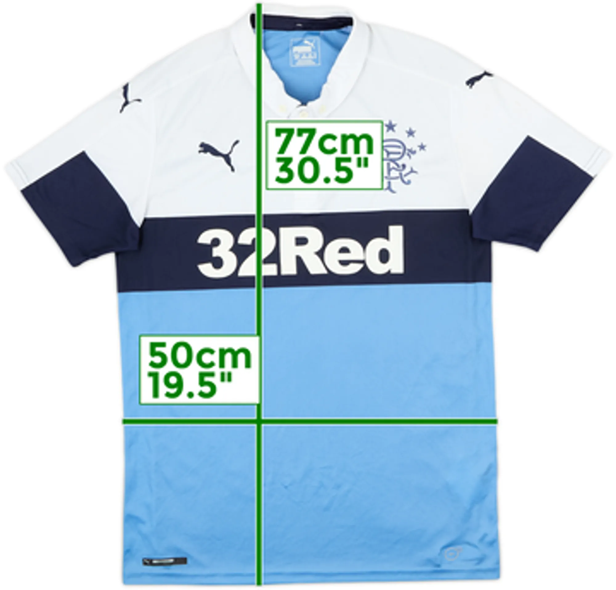 2016-18 Rangers Third Shirt - 6/10 - (M)