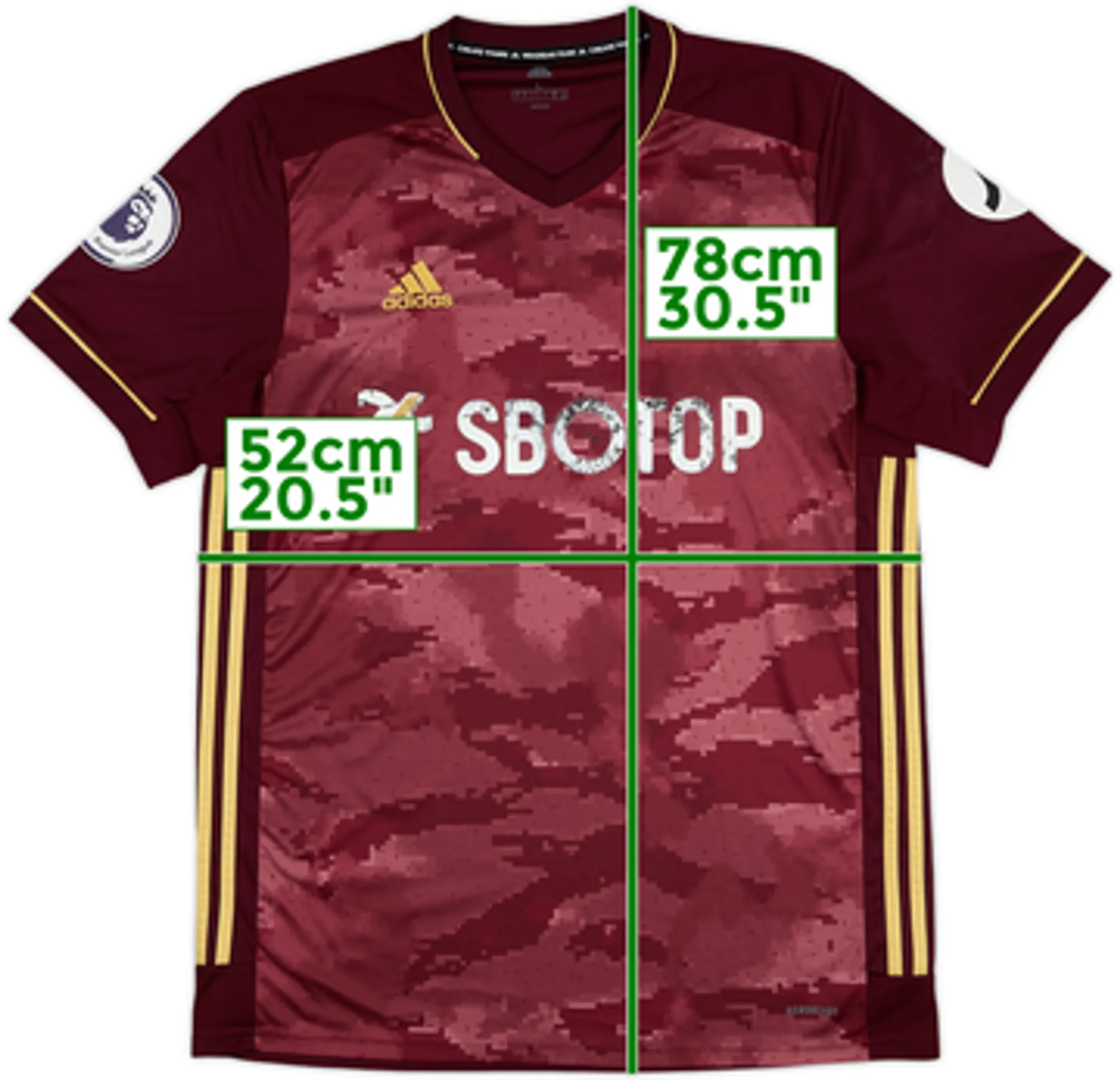 2020-21 Leeds Third Shirt - 4/10 - (L)