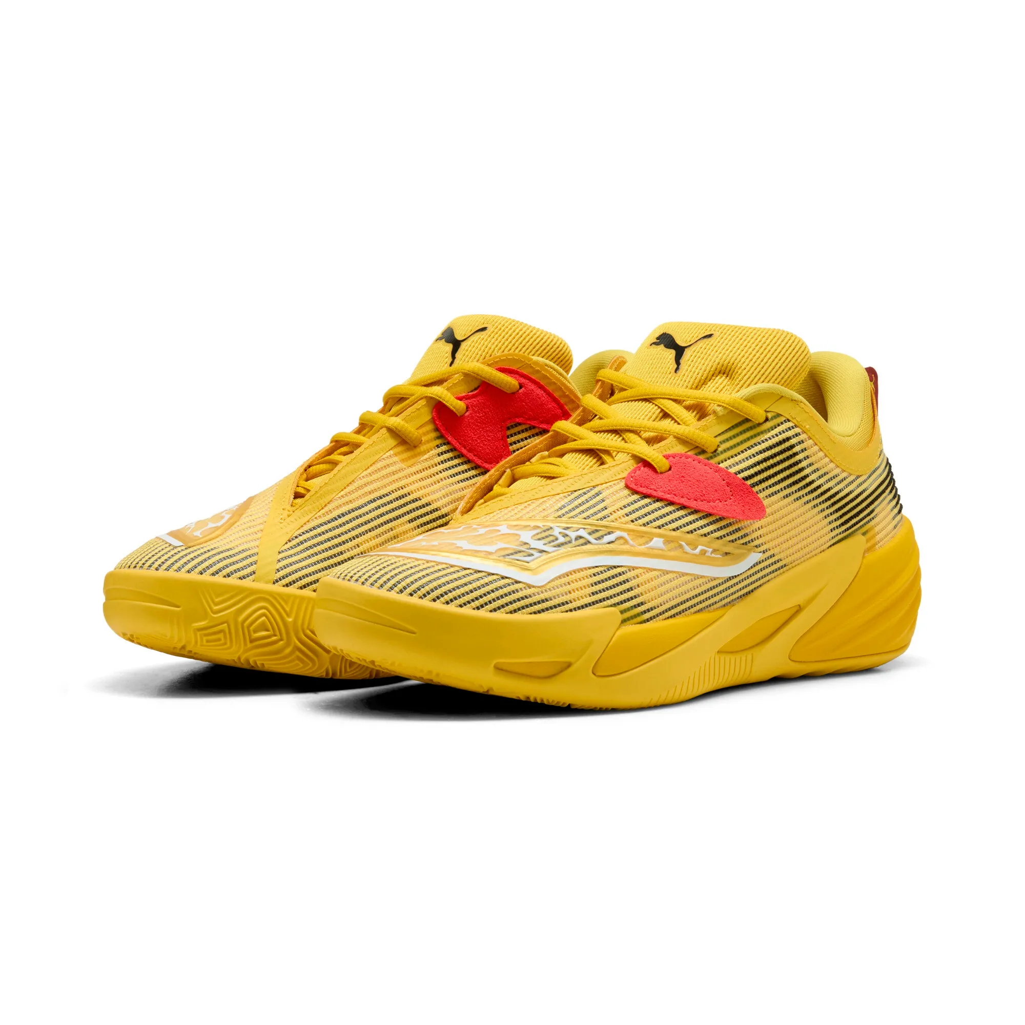 PUMA x POKÃMON All-Pro NITRO 2 Pikachu Basketball Shoes Unisex in Yellow | Size 9