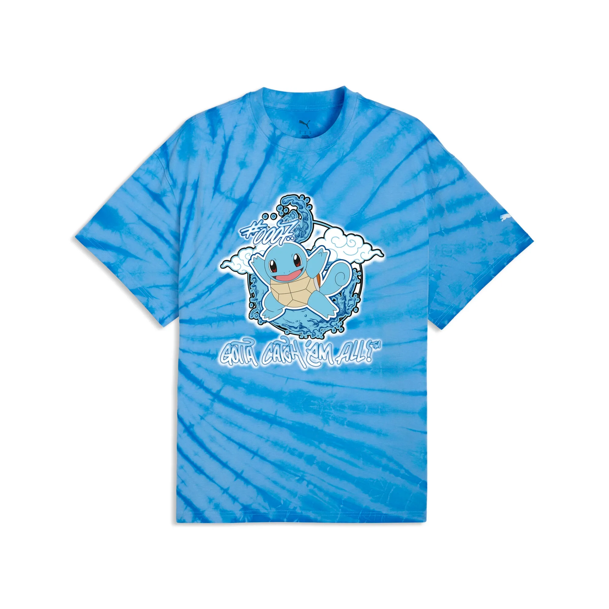 PUMA x POKÃMON Squirtle Oversized T-Shirt Men in Blue | Size 3XL