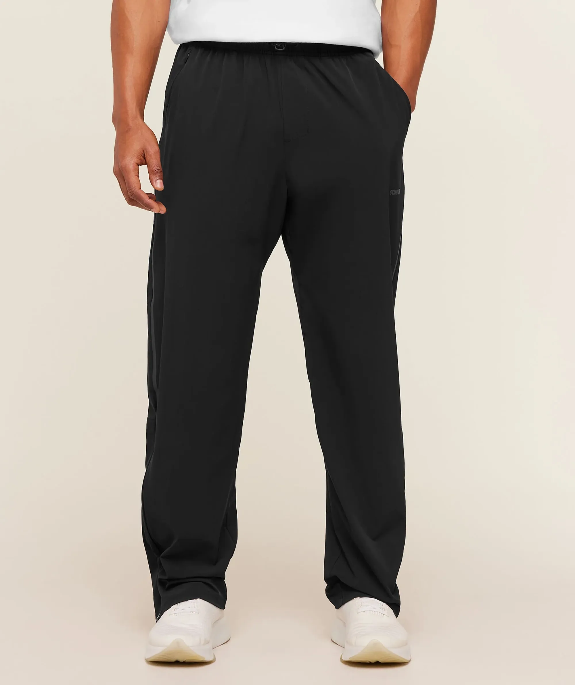 Gymshark Hybrid Zip Pant - Black