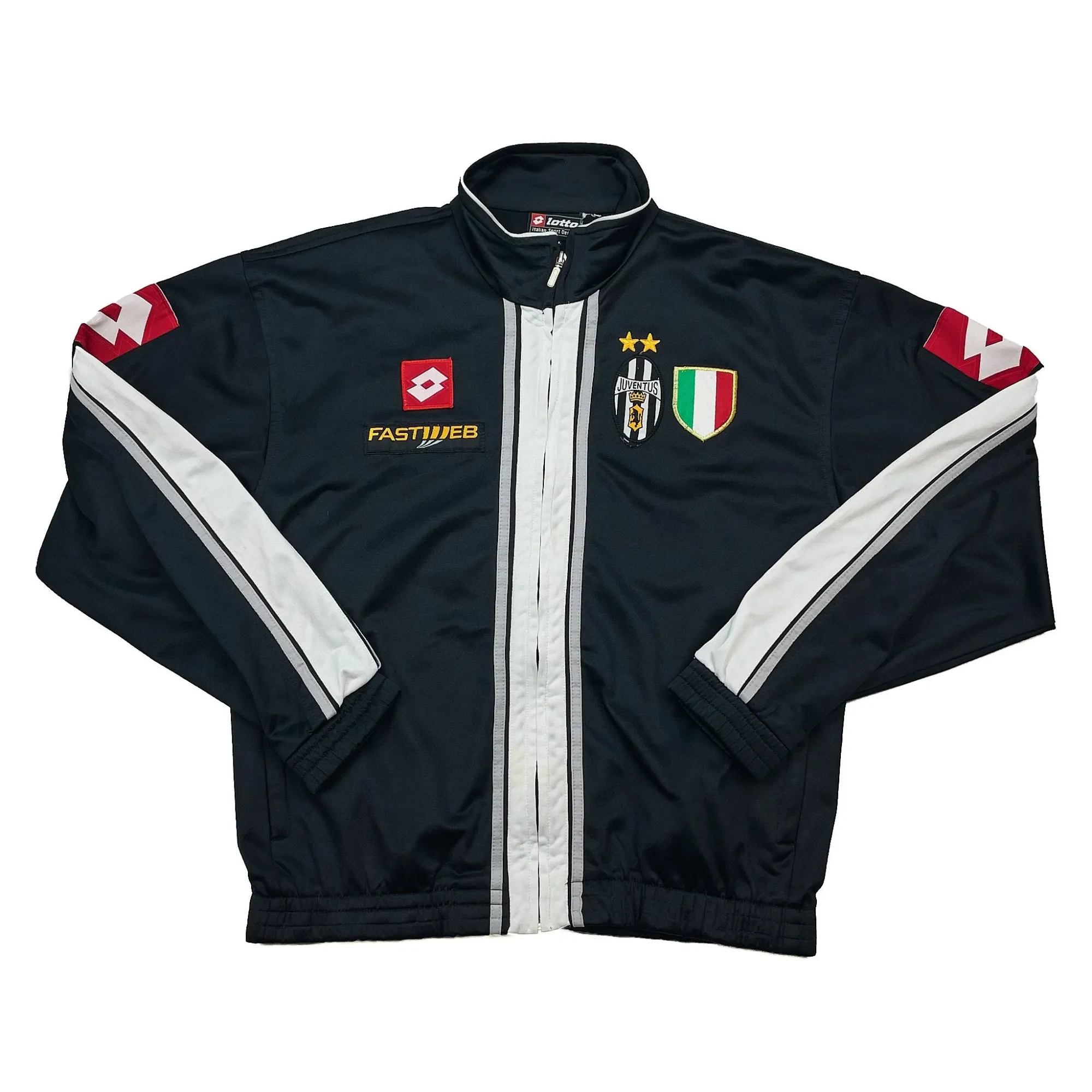 2002/03 Juventus Track Jacket (M) Lotto | Cult Kits