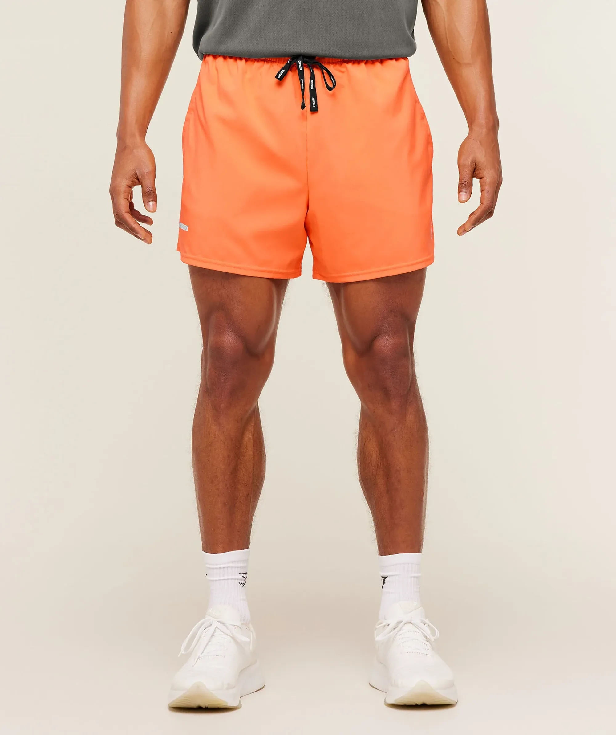 Gymshark Train 5" Short - Dayglow Peach