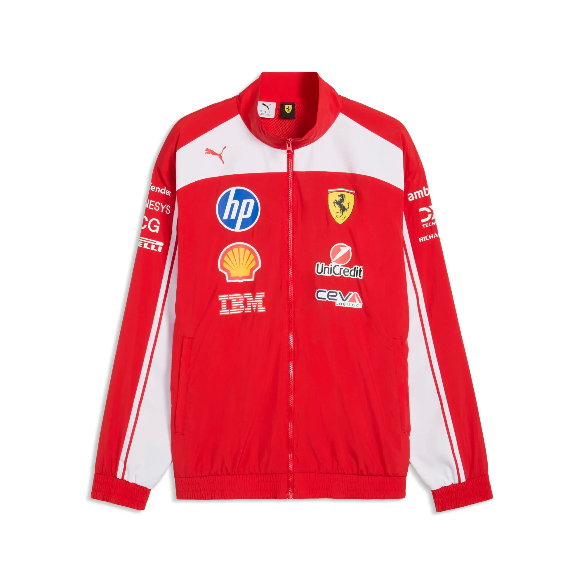 PUMA Scuderia Ferrari HP Replica Drivers Authentic Track Jacket Men in Red | Size XS