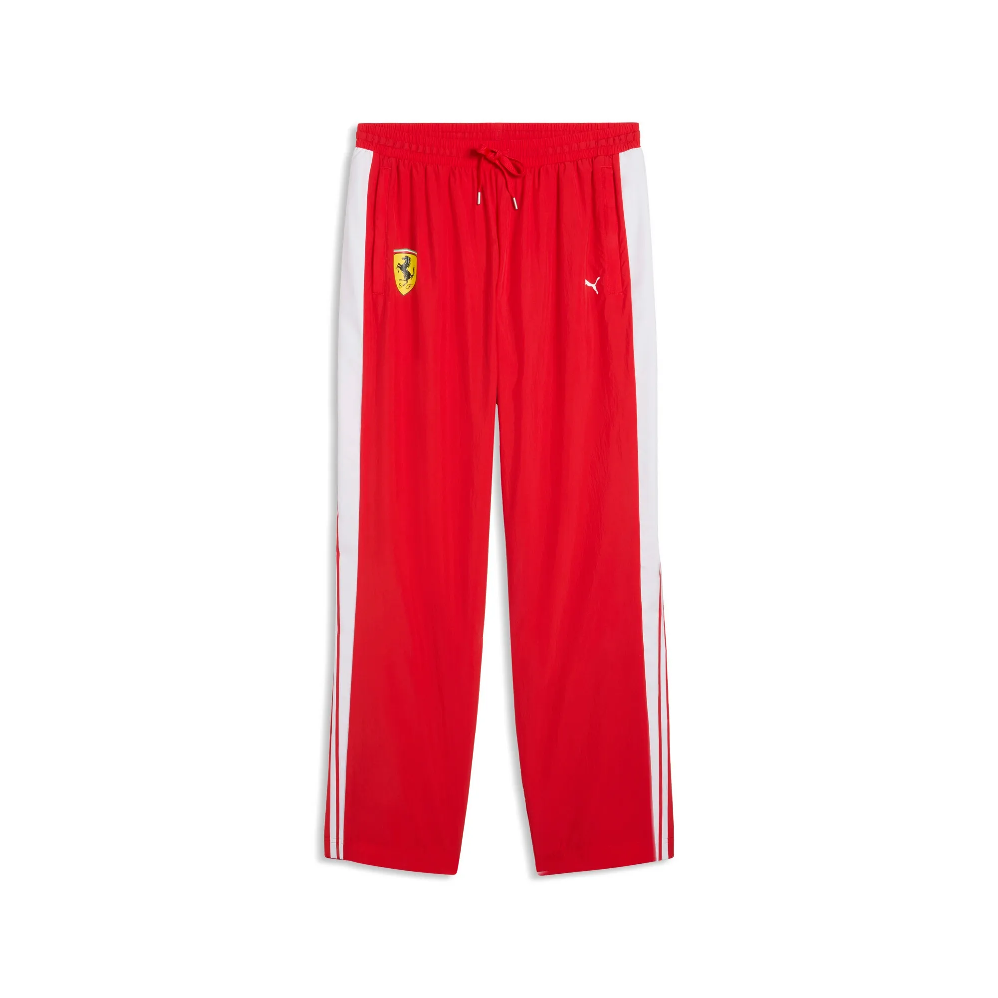 PUMA Scuderia Ferrari HP Replica Drivers Authentic Track Pants Men in Red | Size XS