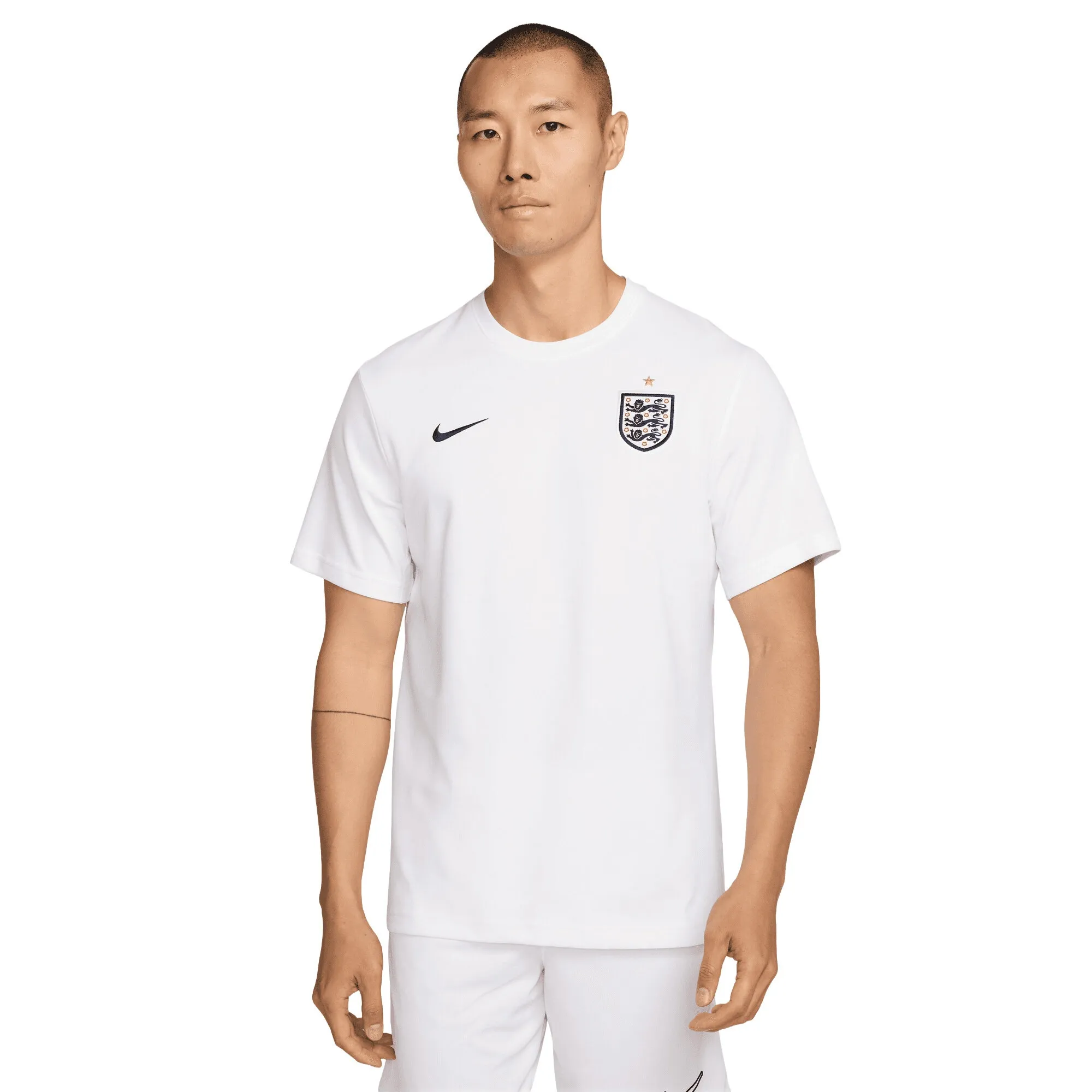 England Nike Statement Crest T-Shirt - White