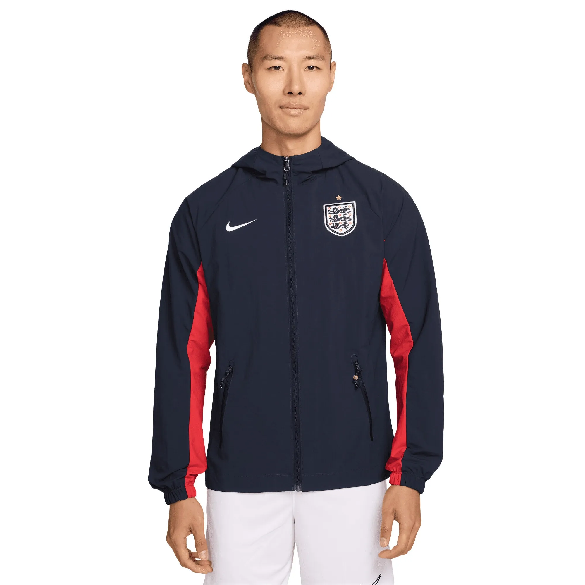 England Nike AWF Woven Jacket - Obsidian