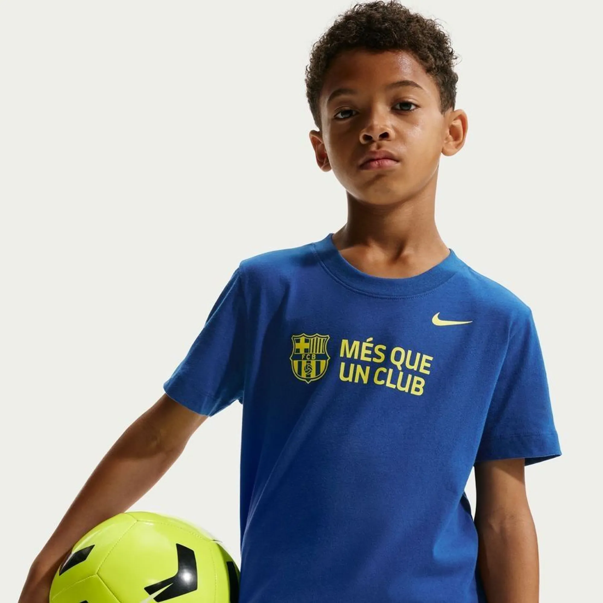 Barcelona T-Shirt Club - Gym Blue Kids - ['Blue']