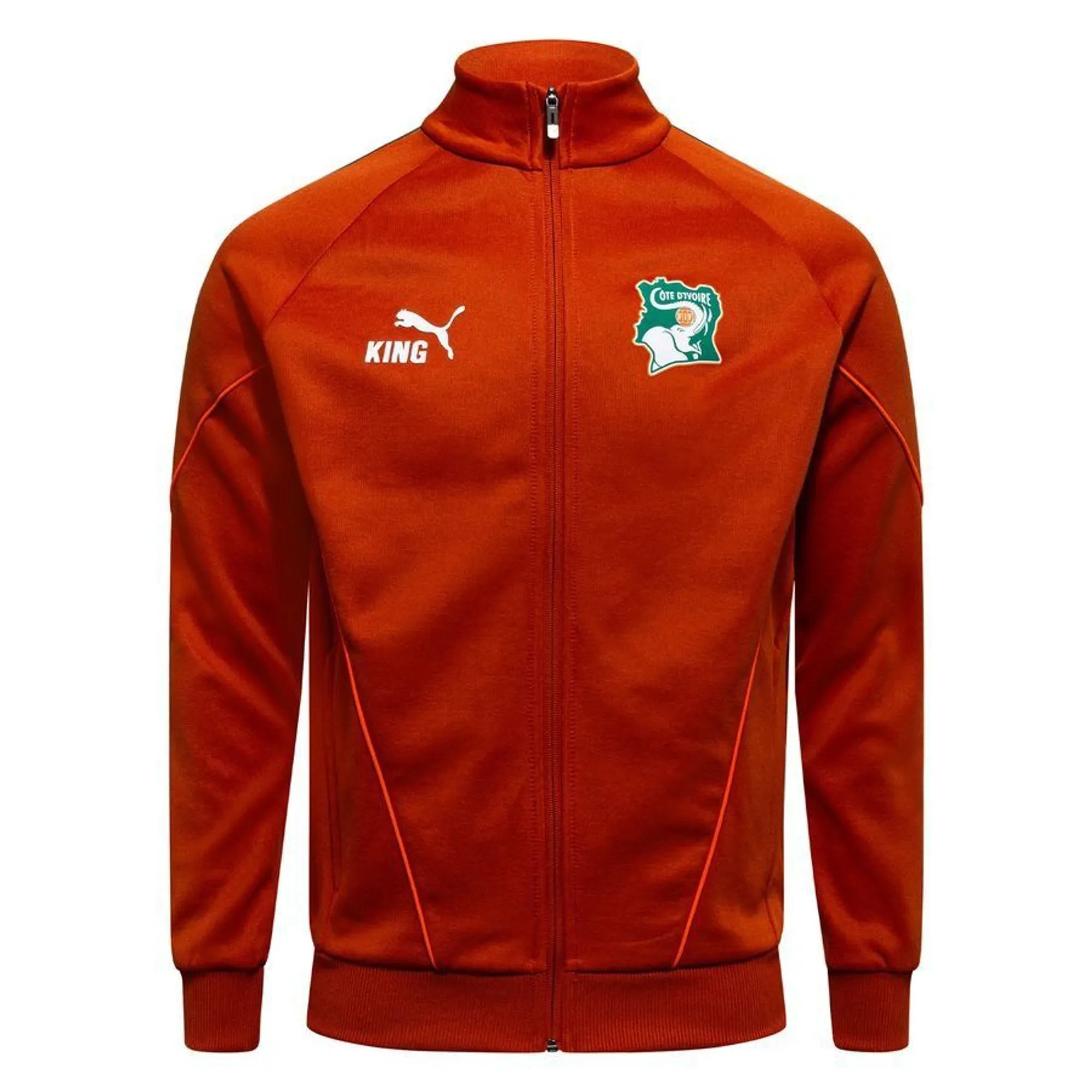 Ivory Coast Track Jacket King Anthem World Cup 2026 - ['Red']