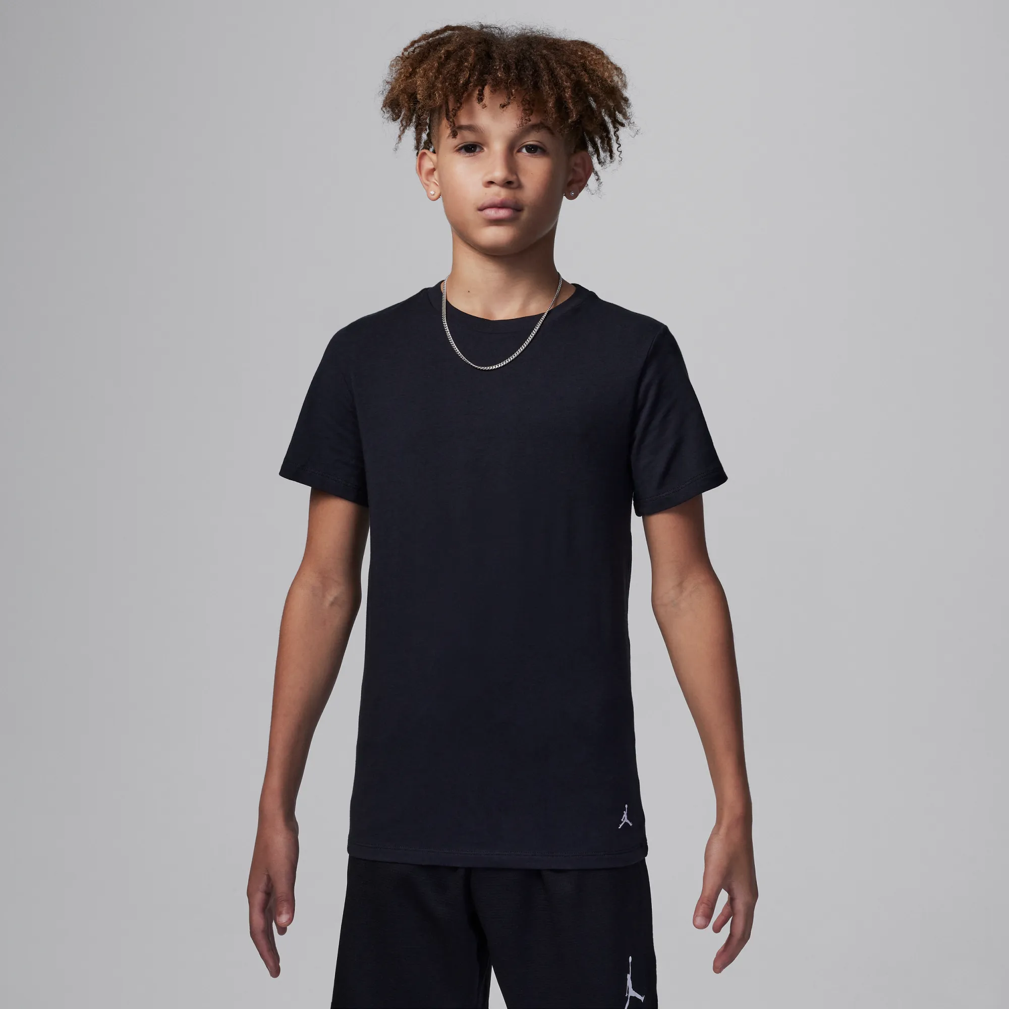 Nike Jordan Older Kids' Flight Base T-Shirts (2-Pack) - Black