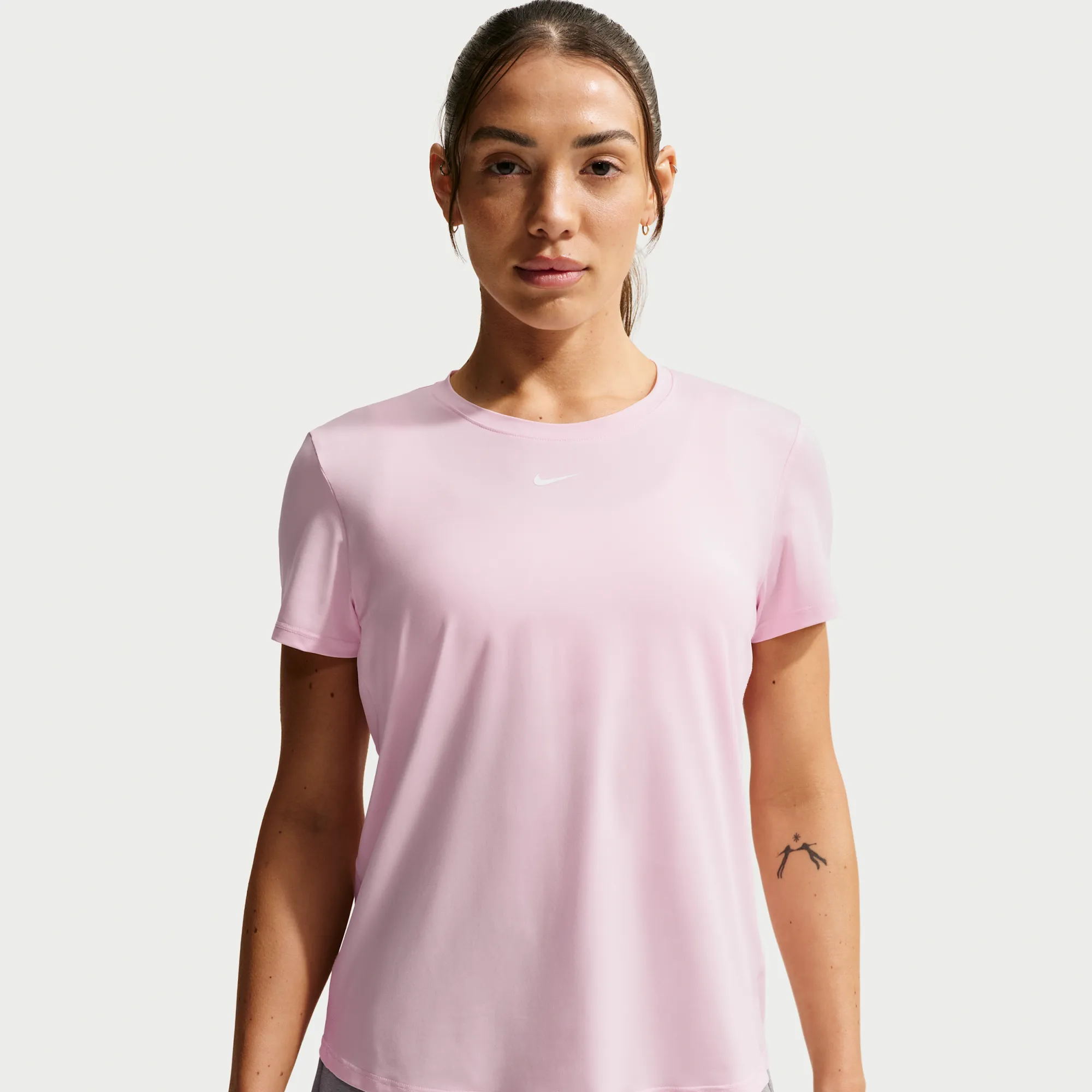 Nike One Classic Women's Dri-FIT Short-Sleeve Top - Pink