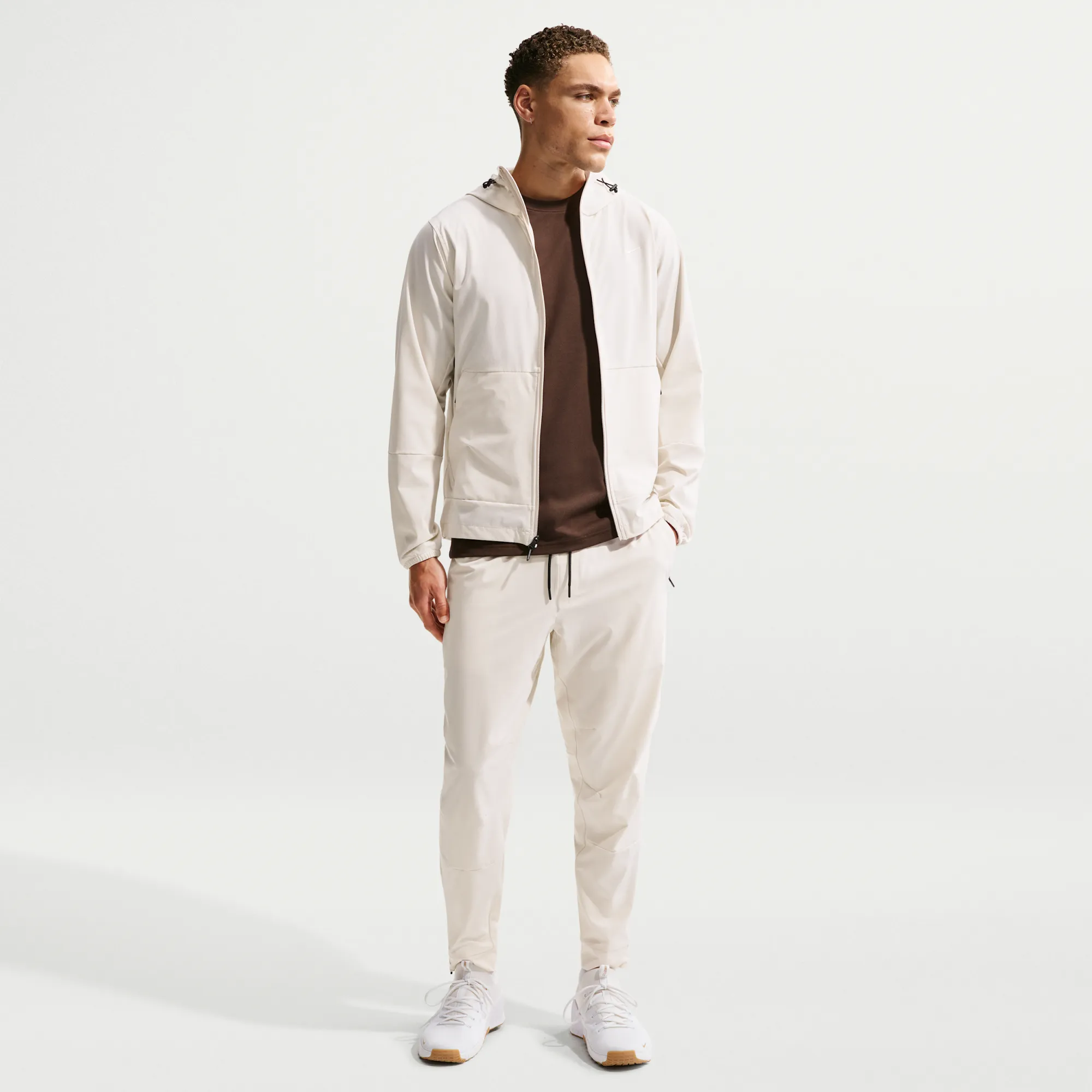 Nike Unlimited Men's Dri-FIT Zip Cuff Versatile Trousers - Brown