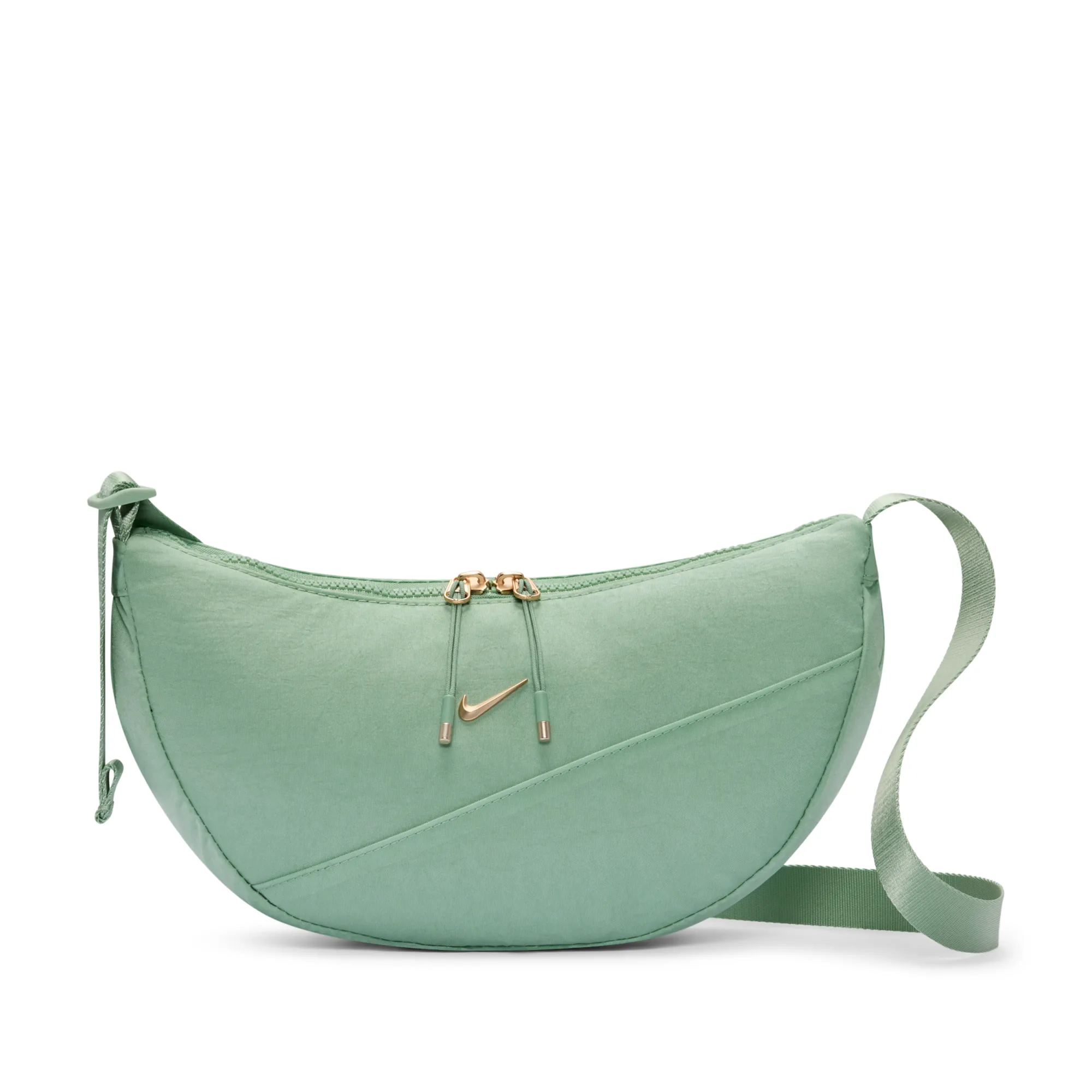 Nike Aura Crescent Cross-Body Bag (4L) - Green - Nylon
