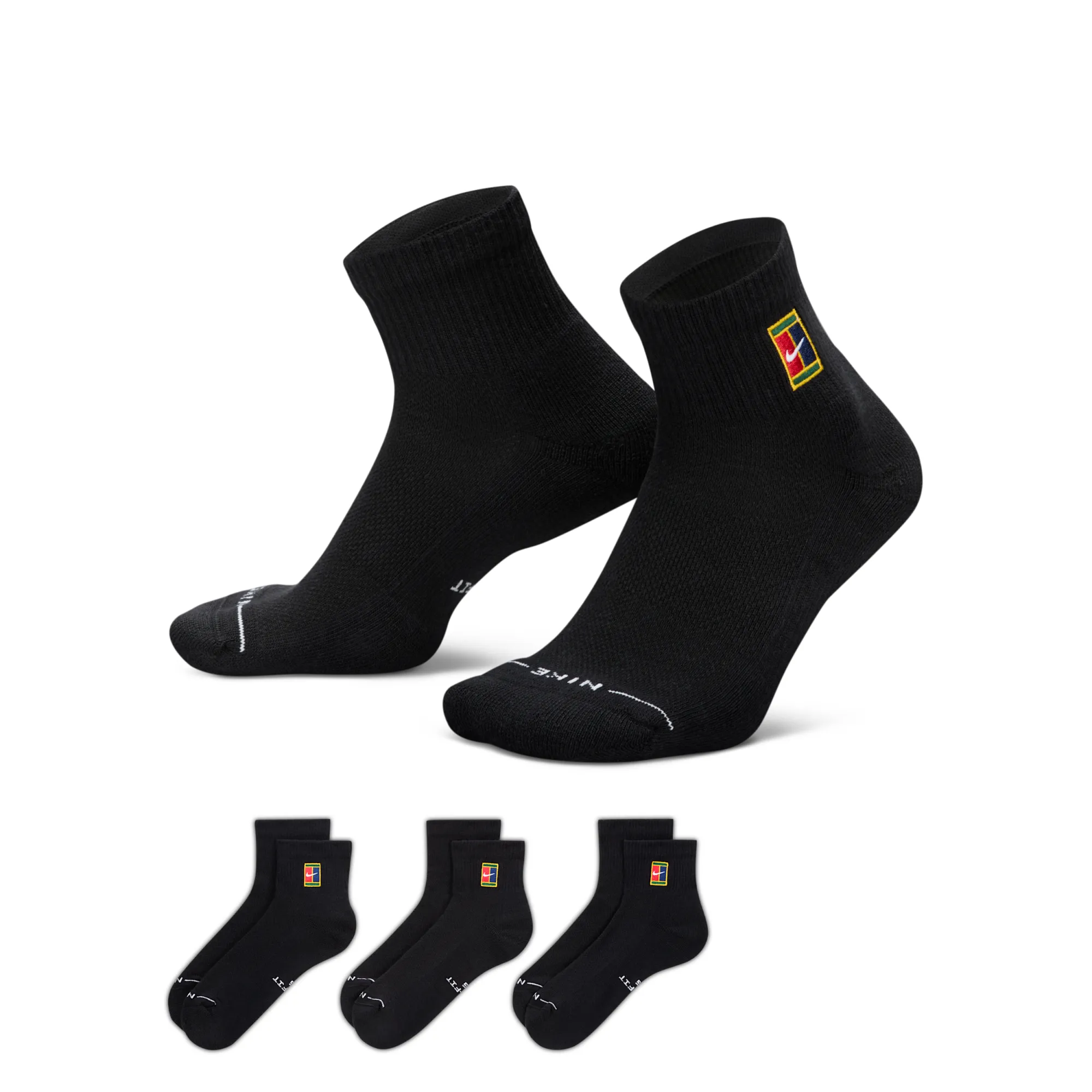 Nike Everyday Elevated Ankle Socks - Multi-Colour
