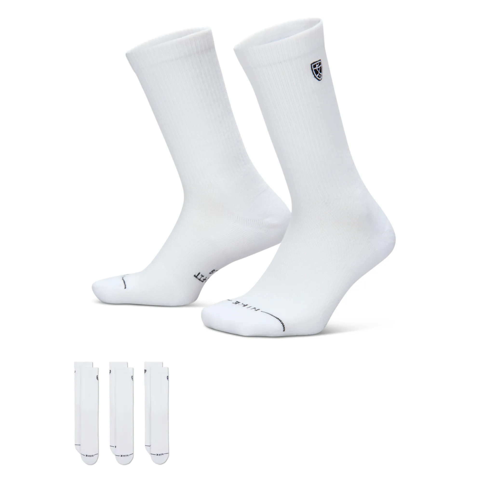 Nike Everyday Elevated Crew Socks (3 Pairs) - Multi-Colour