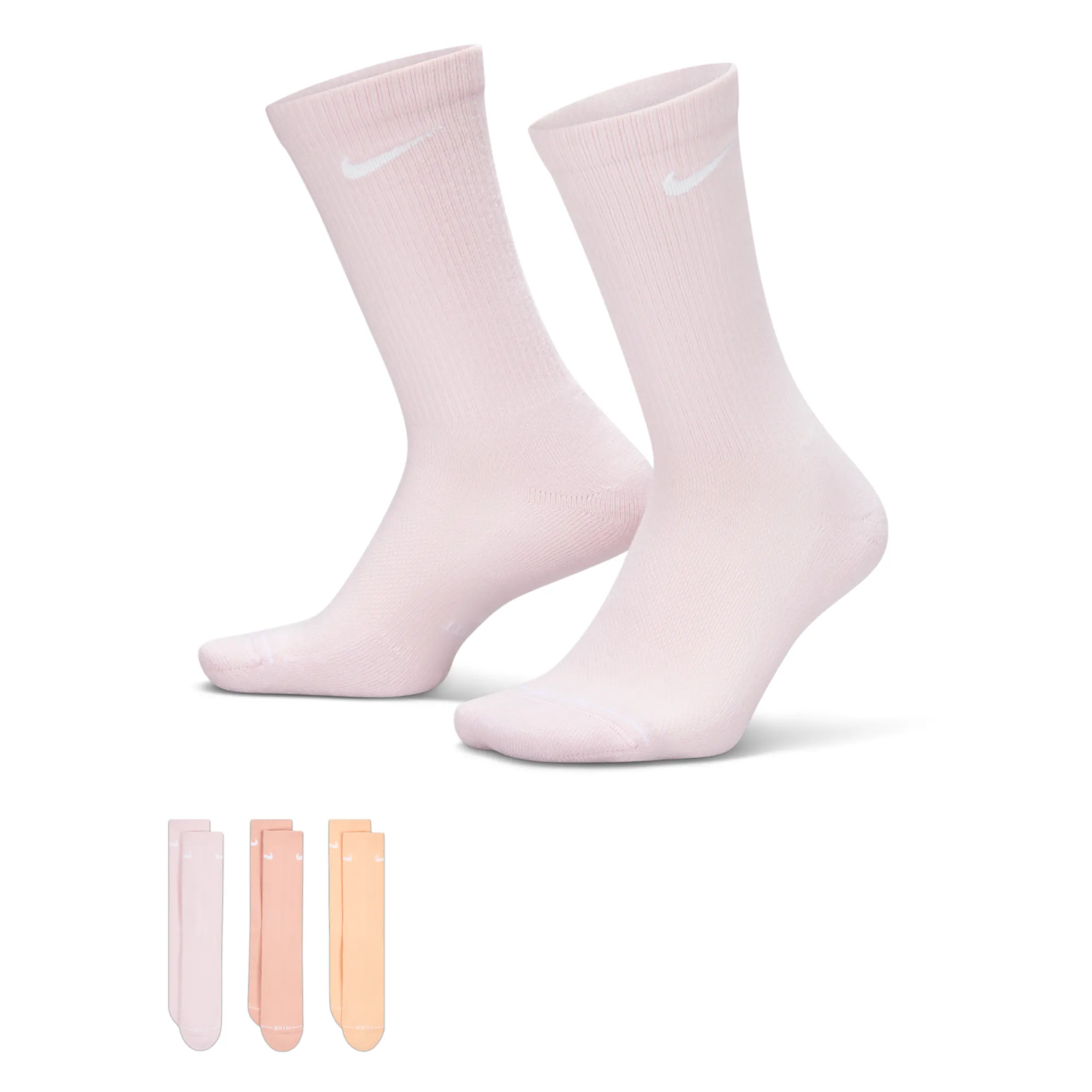 Nike Everyday Elevated Crew Socks (3 Pairs) - Multi-Colour