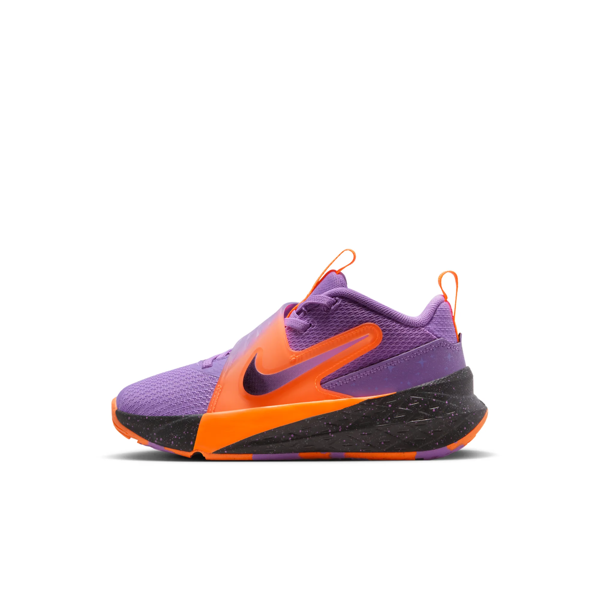 Nike Team Hustle D 12 Younger Kids' Shoes - Purple