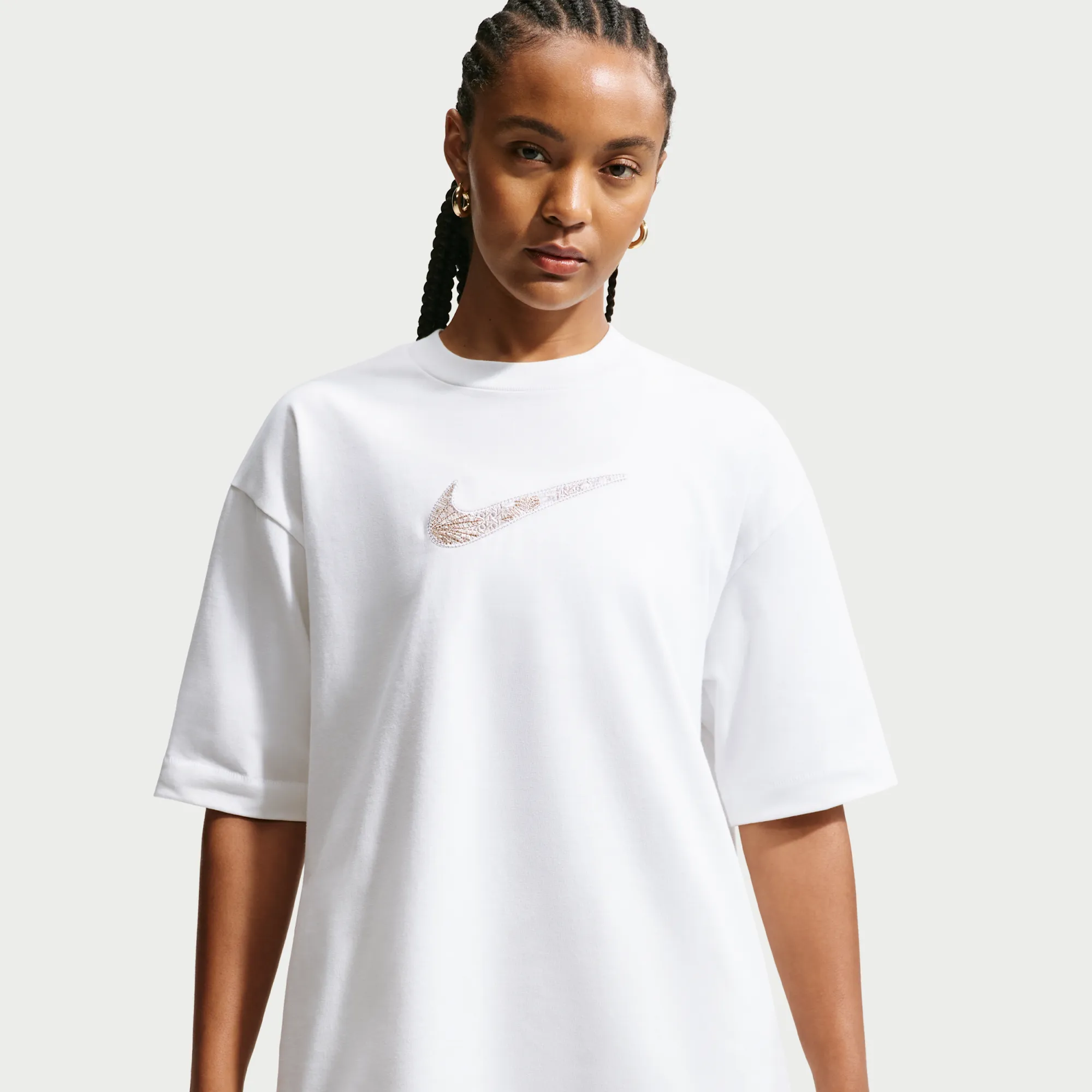 Nike Naomi Osaka Women's Oversized T-Shirt - White - Cotton