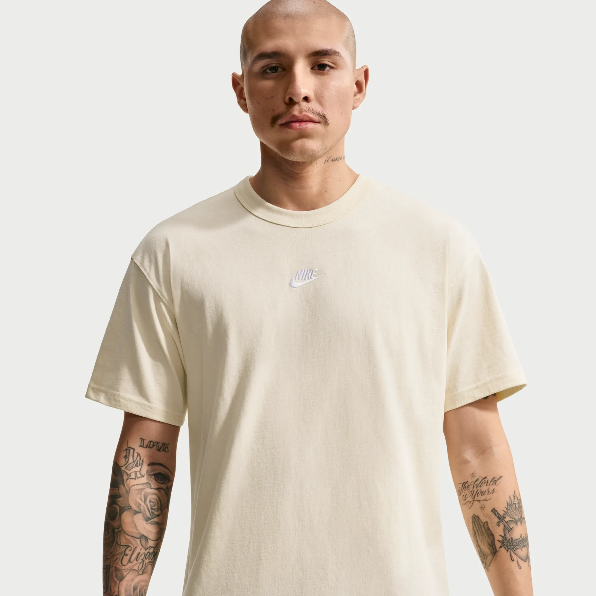 Nike Premium Essentials Men's T-Shirt - White - Cotton