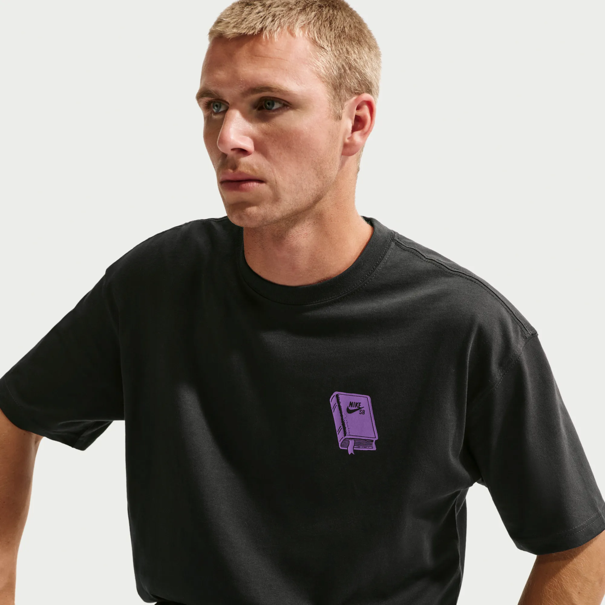 Nike SB Skate T-Shirt - Black - Cotton