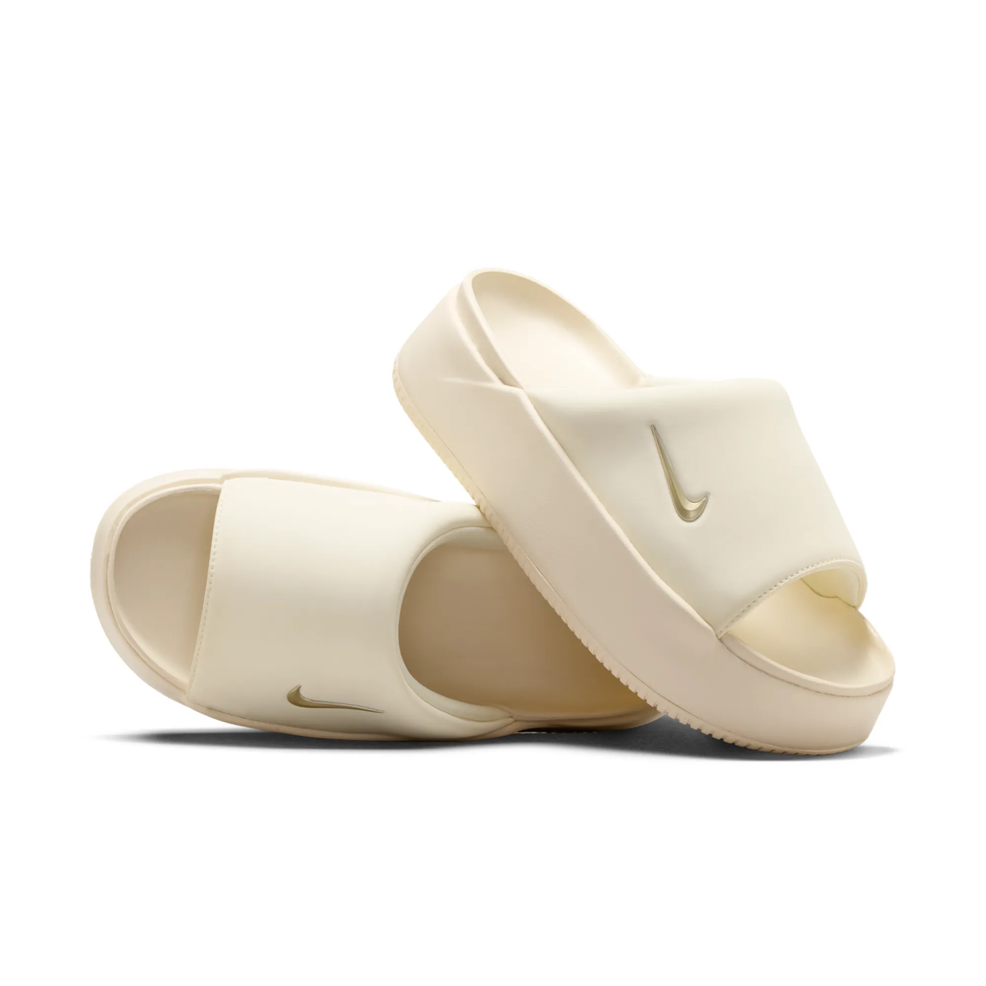 Nike Calm Elevation Women's Slides - White