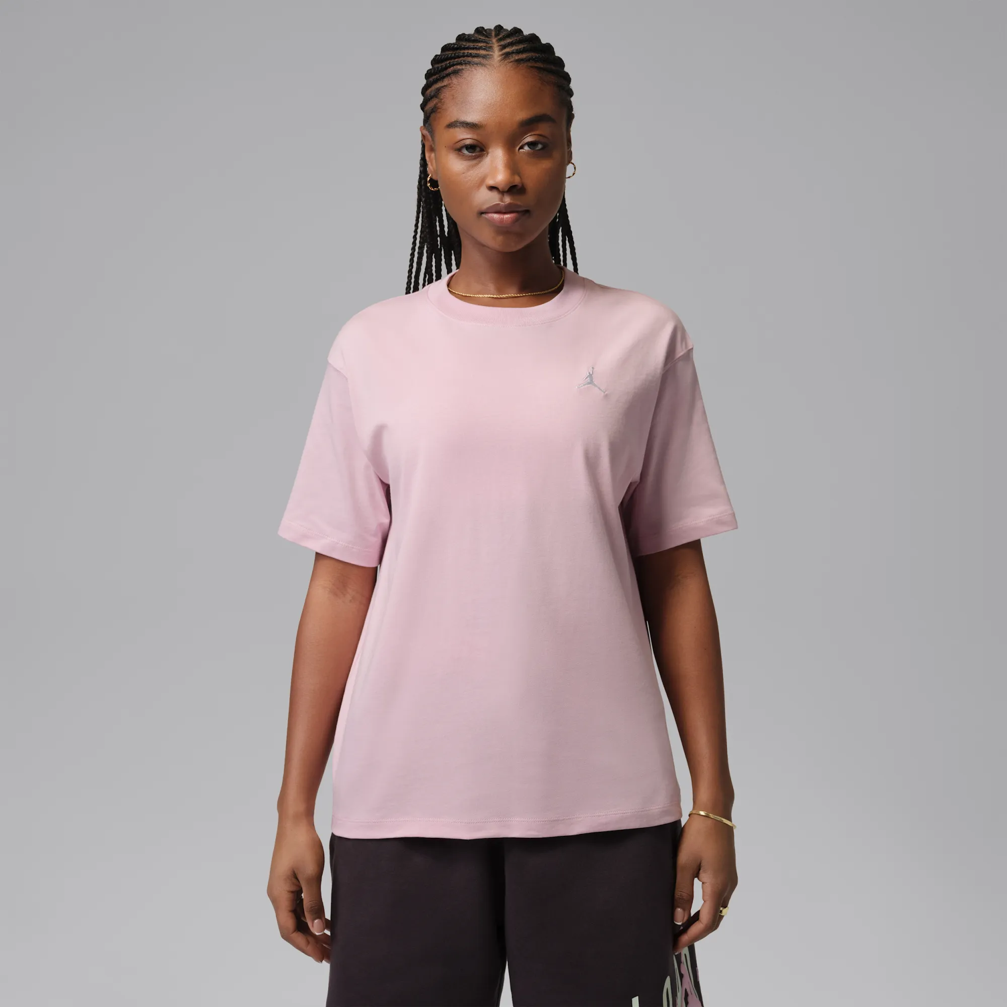 Nike Jordan Essentials Women's Top - Pink - Cotton