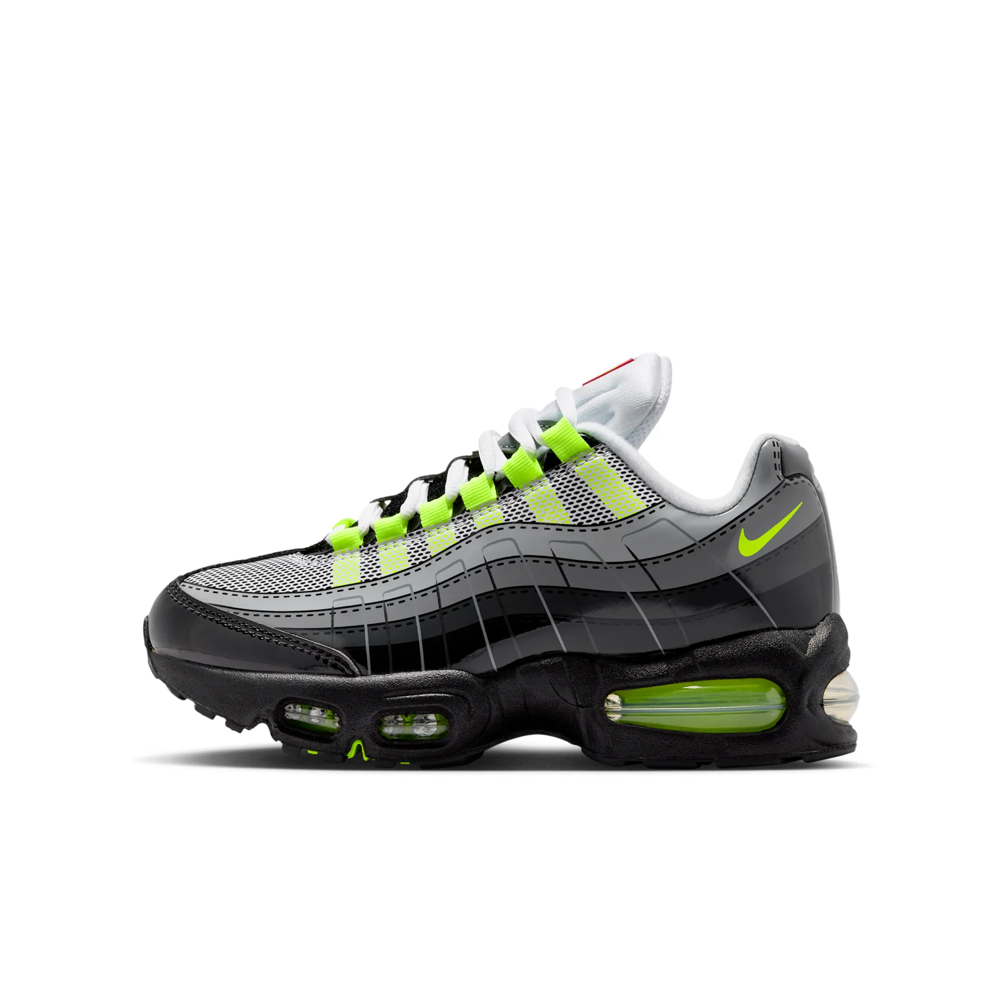 Nike Air Max 95 x LEGO® Collection Older Kids' Shoes - Black