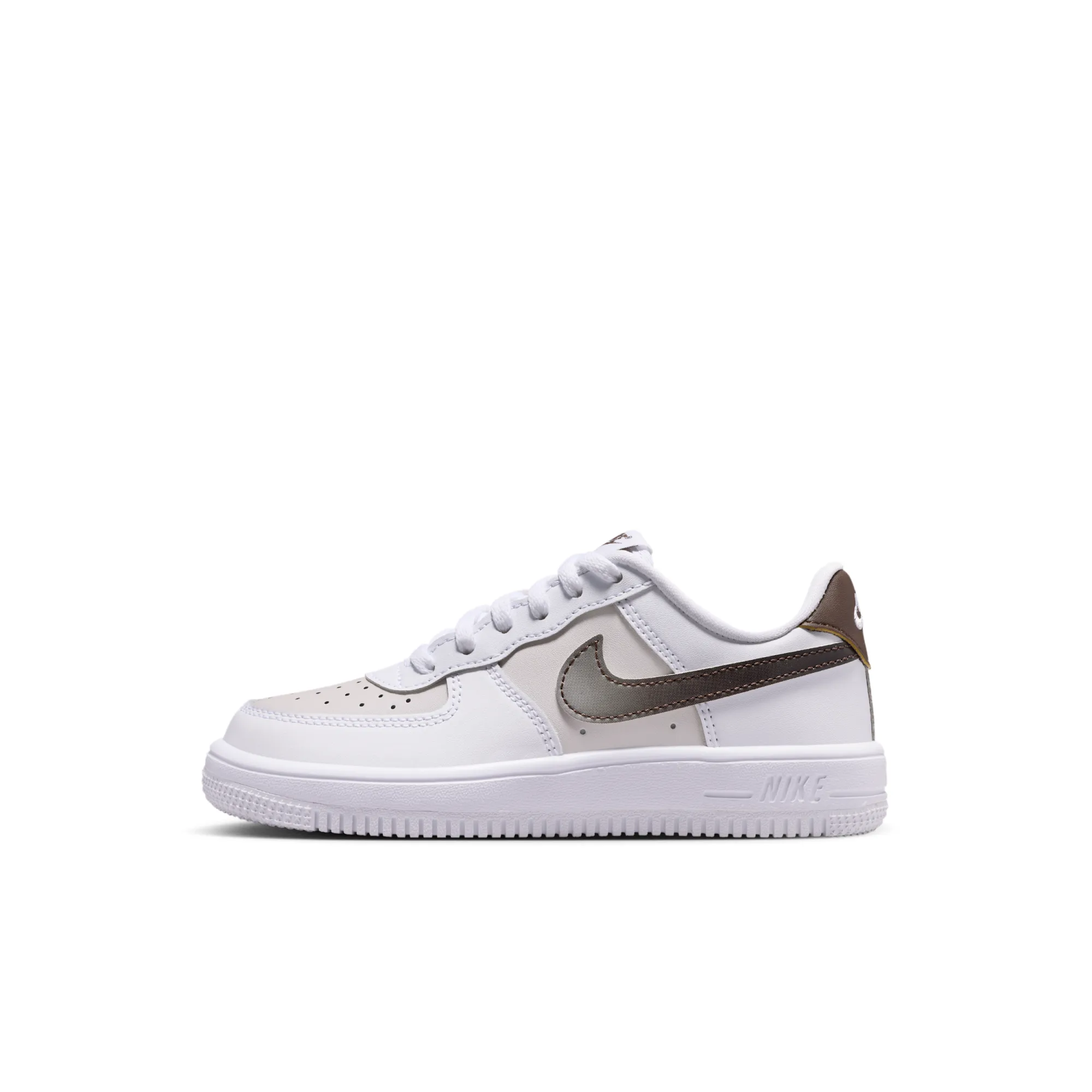 Nike Force 1 Low Younger Kids' Shoes - White