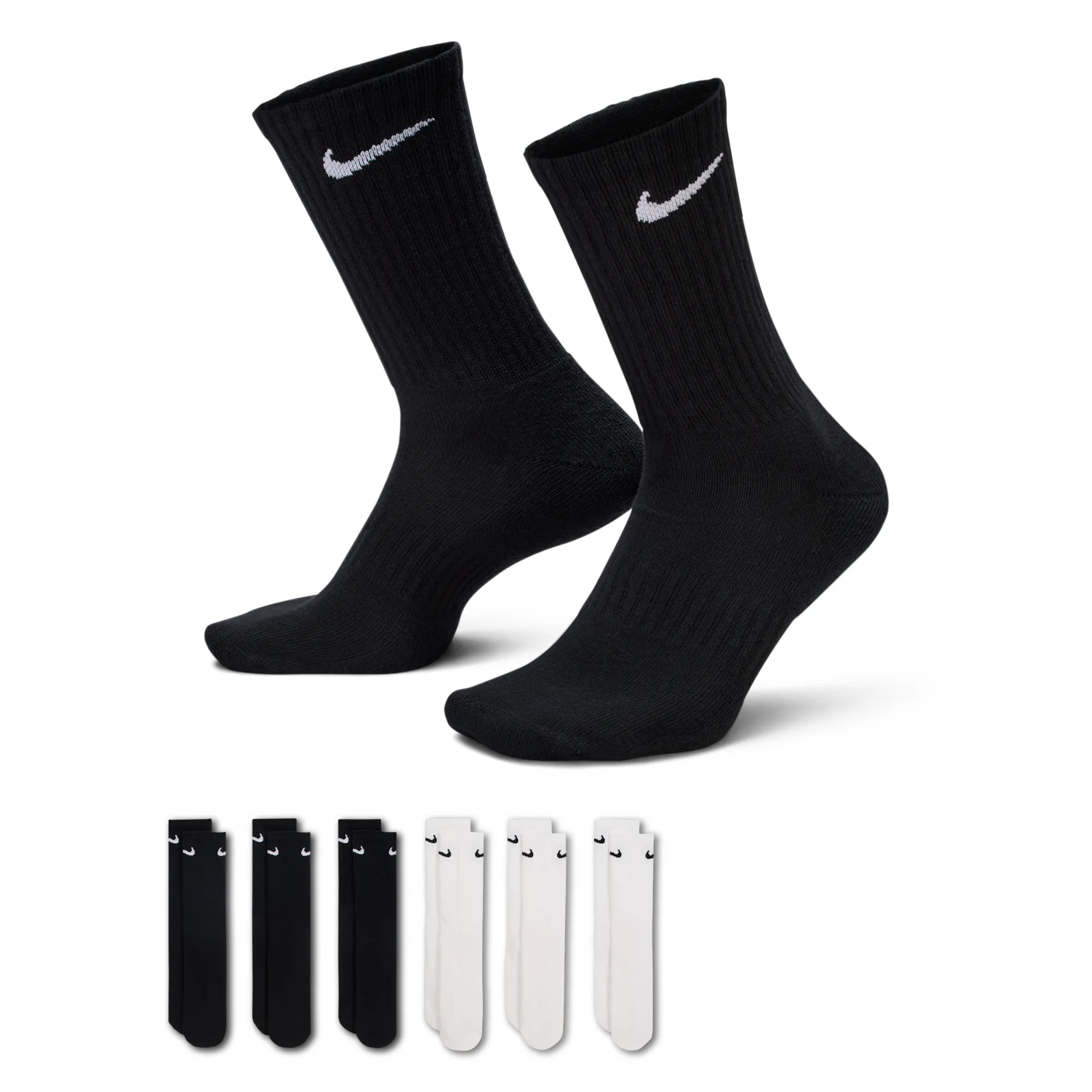 Nike Everyday Cushioned Training Crew Socks - Multi-Colour