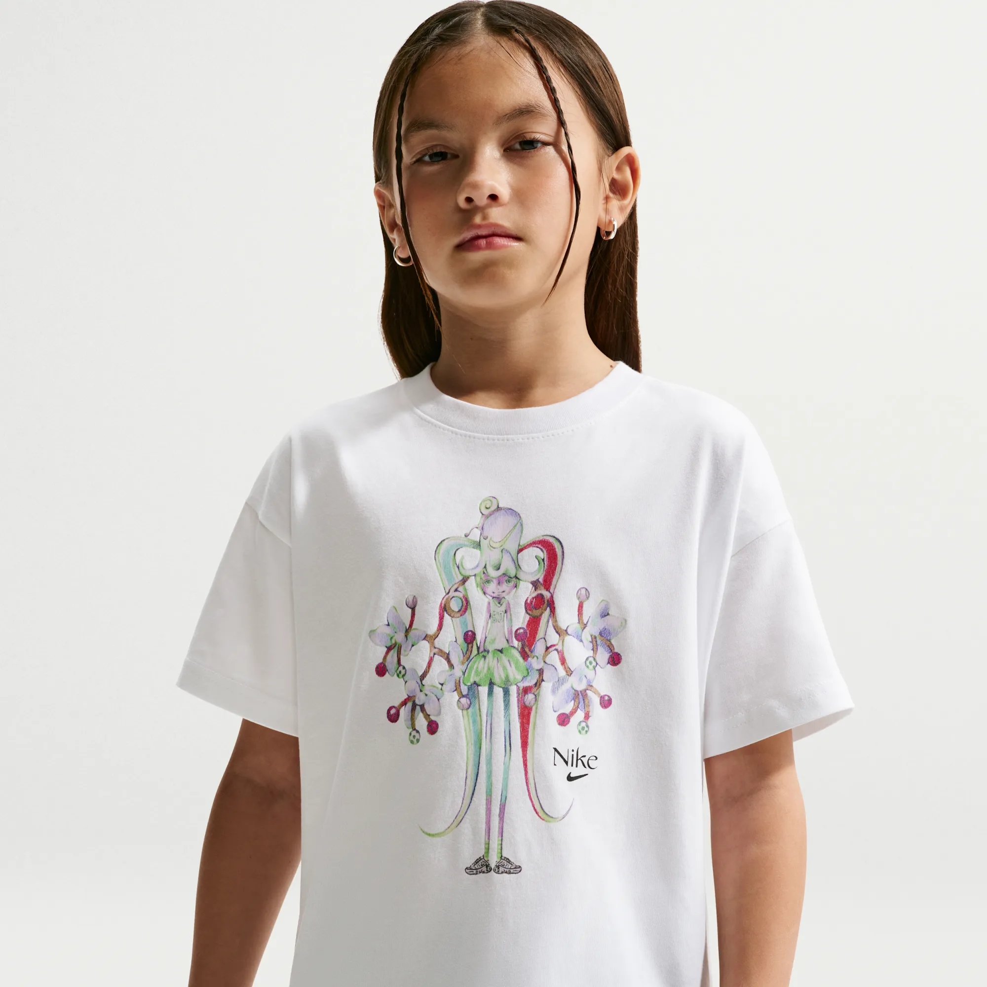 Nike Older Kids' (Girls') T-Shirt - White