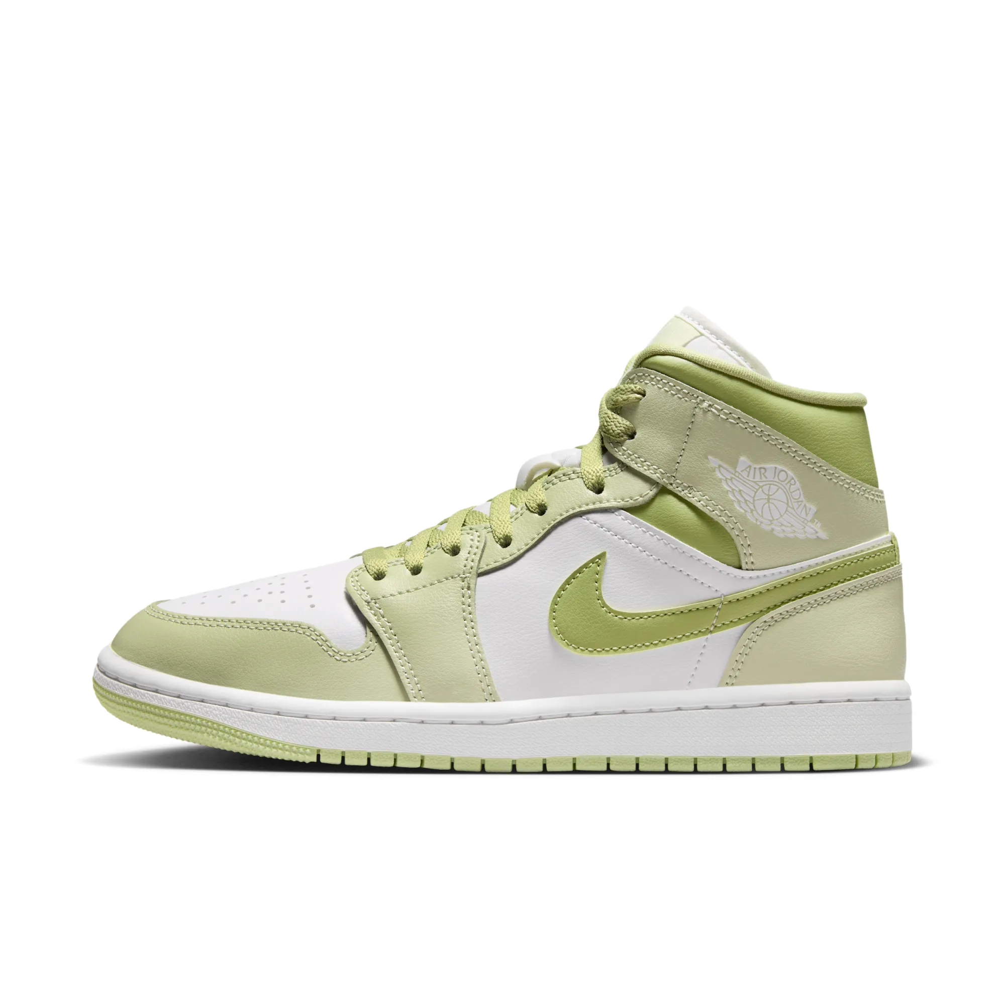 Nike Air Jordan 1 Mid Women's Shoes - Green