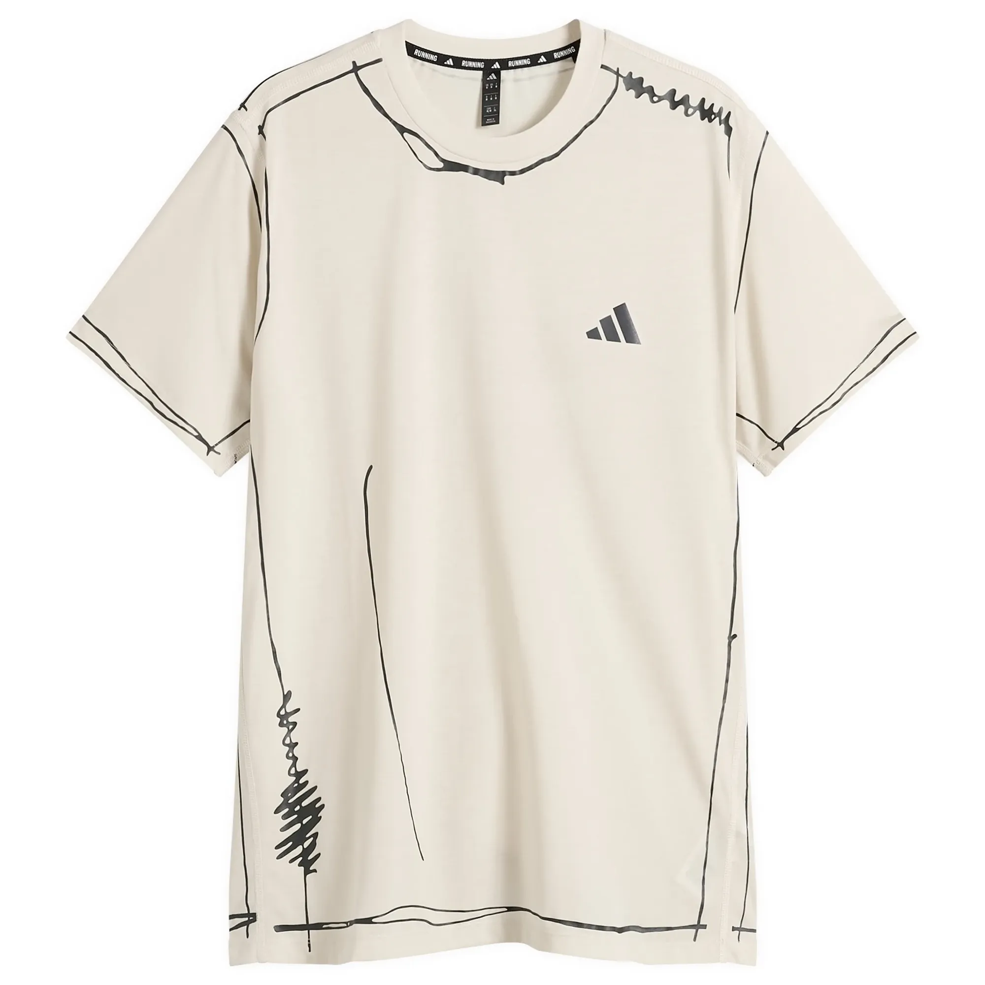 adidas x Song for the Mute Running T-Shirt Halo Ivory