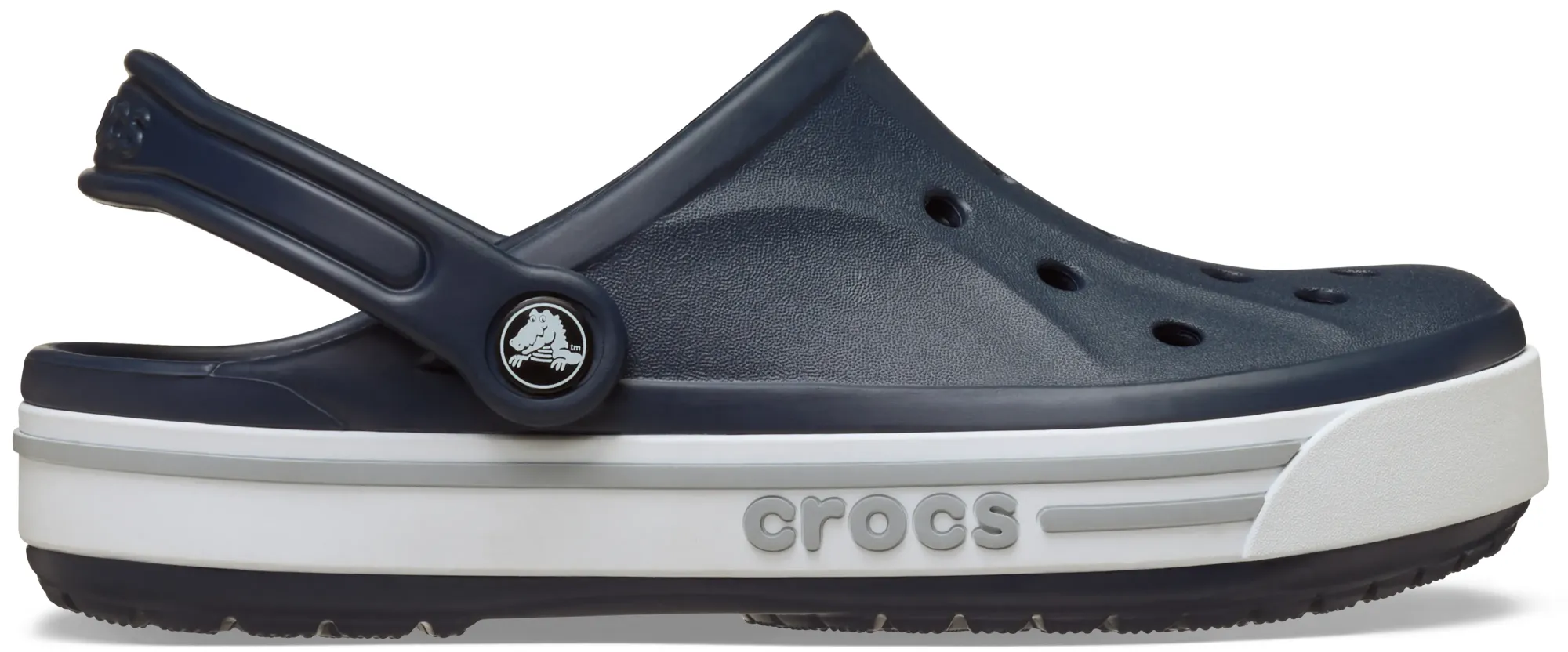 Crocs | Unisex | Bayaband Sport | Clogs | Navy / Light Grey | W4/M3