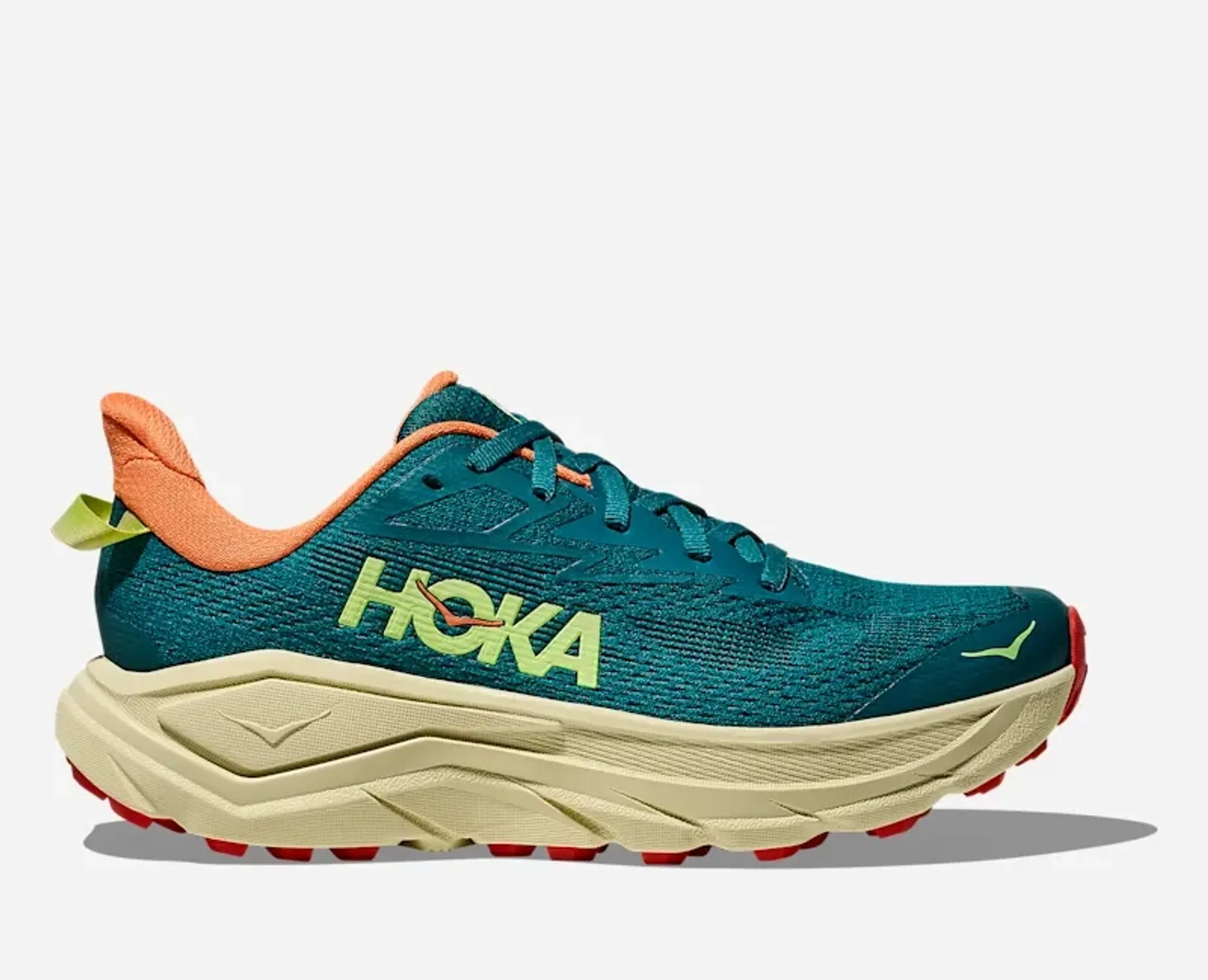 Hoka Women's Challenger 8 Road Running Shoes In Tidal Wave/Pampas Grass