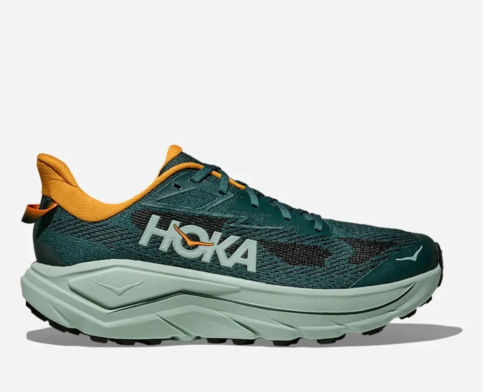 Hoka Men's Challenger 8 Road Running Shoes In Bay Leaf/Sage
