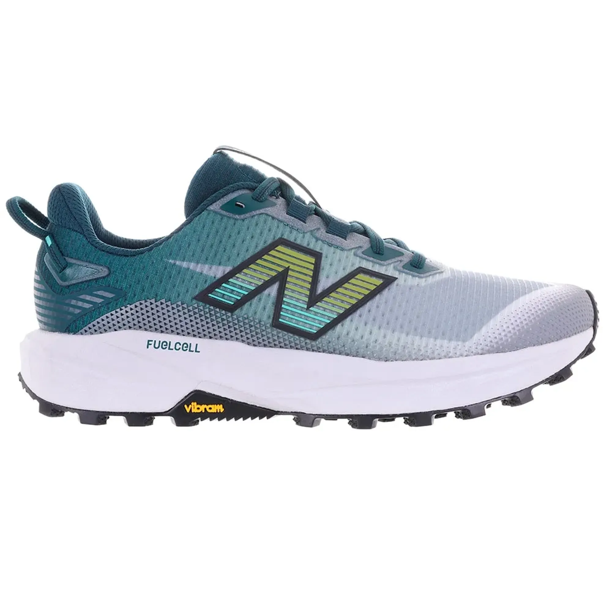 New Balance Men's Rebel Trail in Green/Grey Synthetic