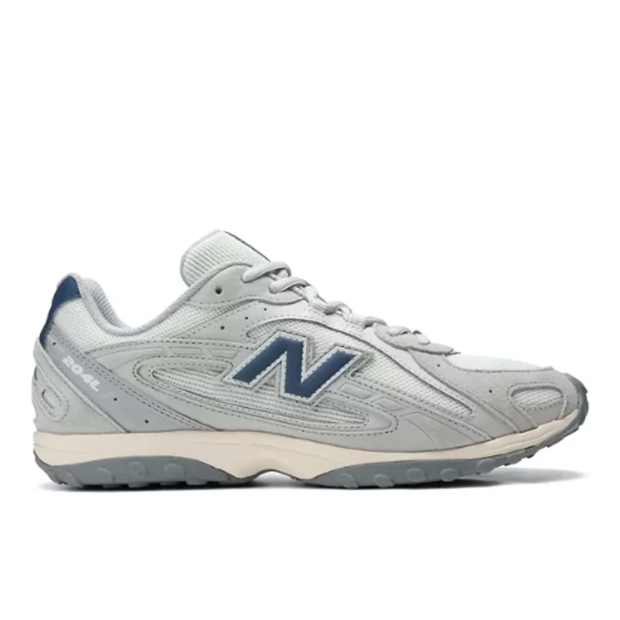 New Balance Unisex 204L in Grey/Beige Leather