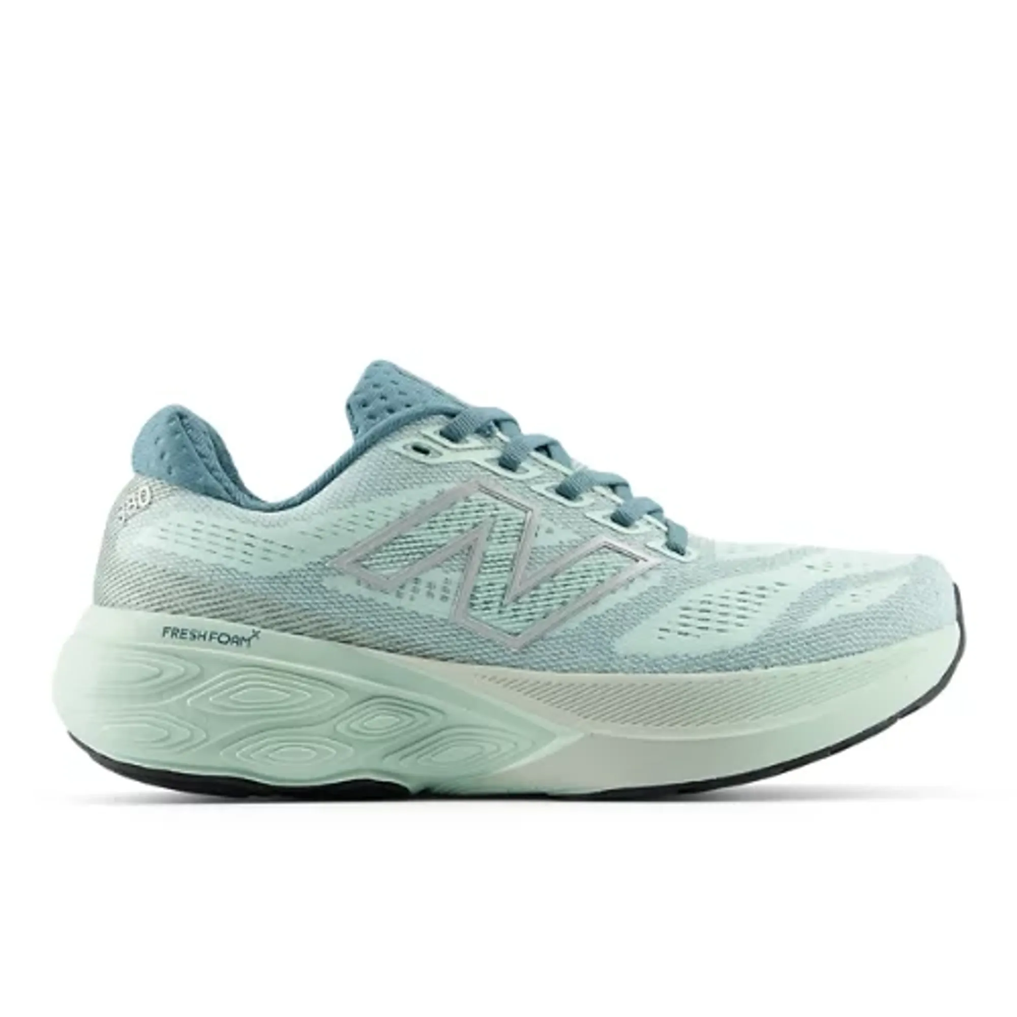 New Balance Women's Fresh Foam X 880v15 in Green/Grey Synthetic