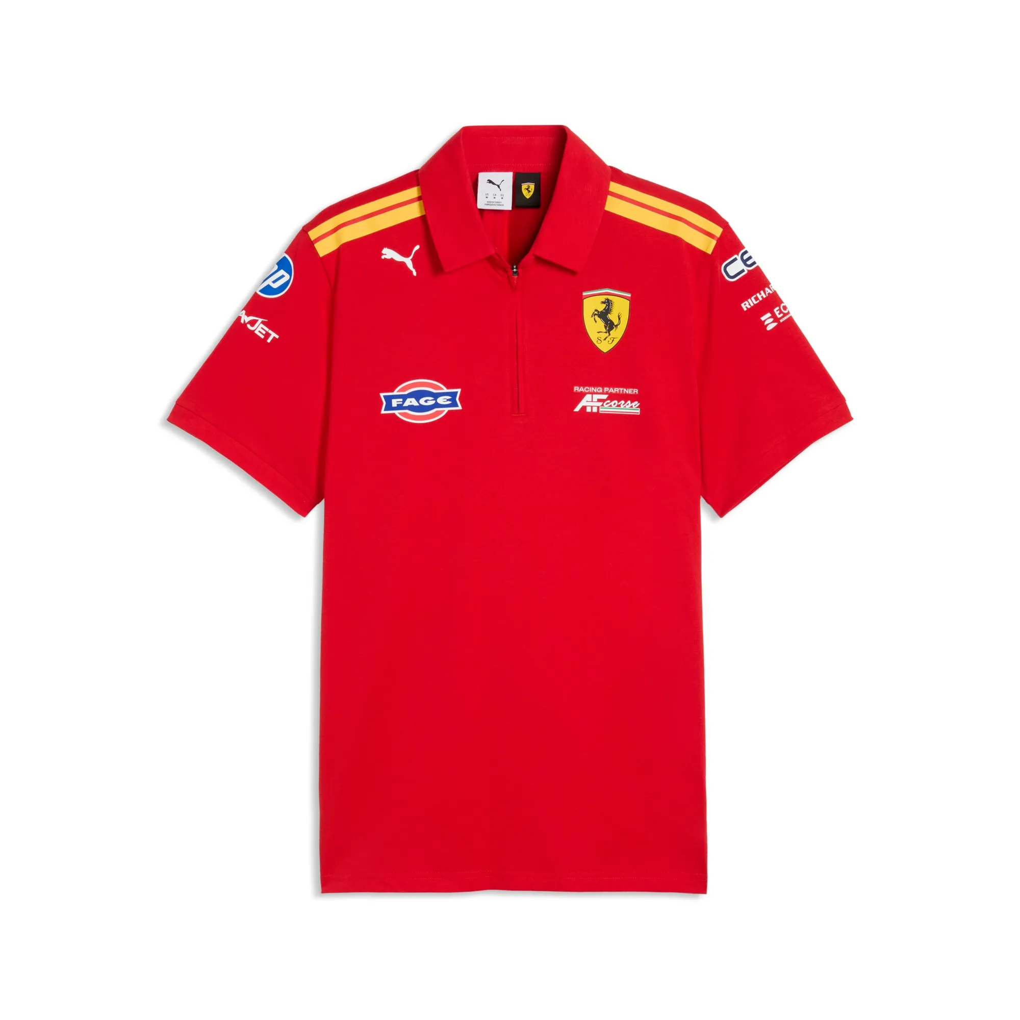 PUMA Ferrari HYPERCAR Replica Polo Unisex in Red | Size 3XL