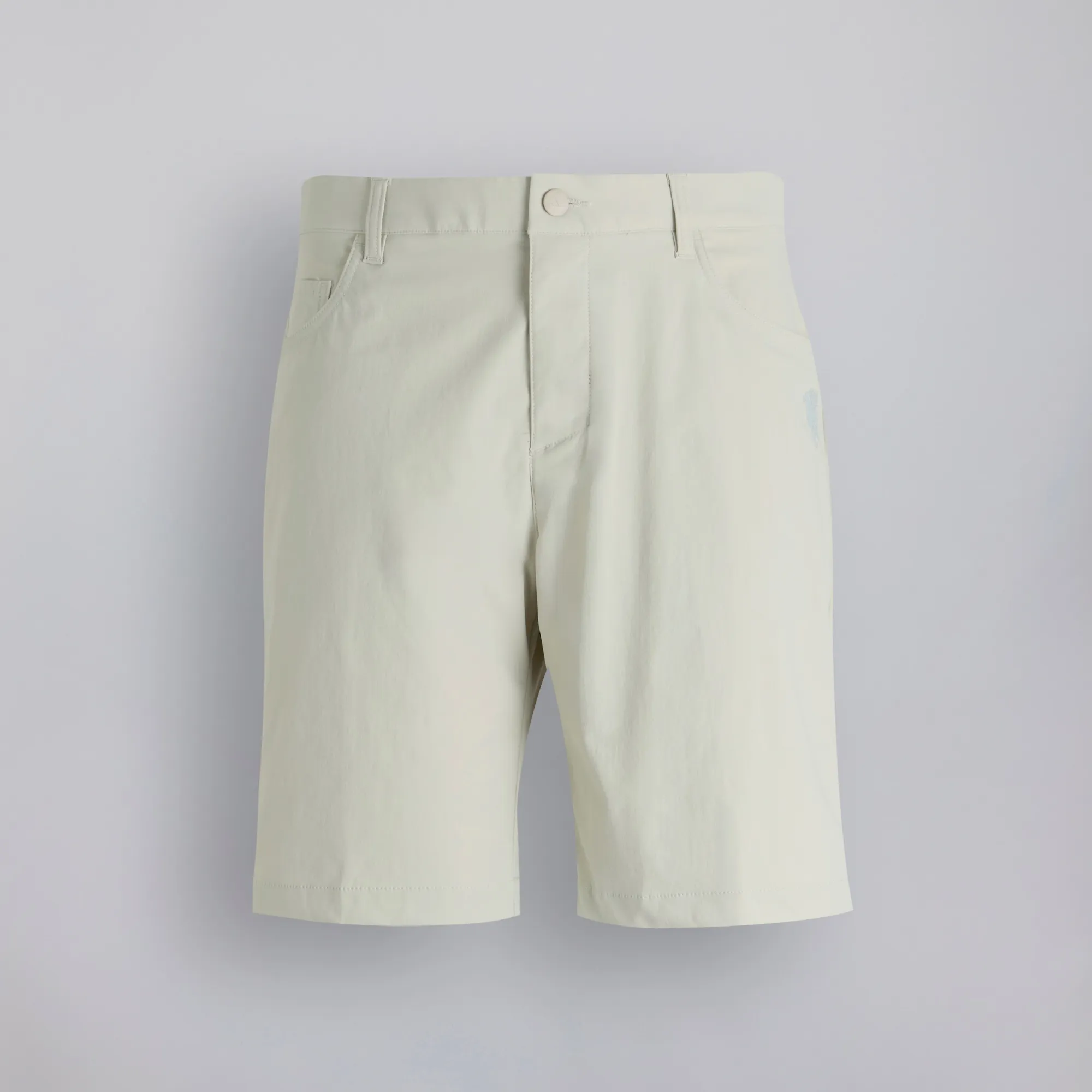 Manchester United x adidas Golf Ultimate365 5-Pocket Golf Shorts Beige