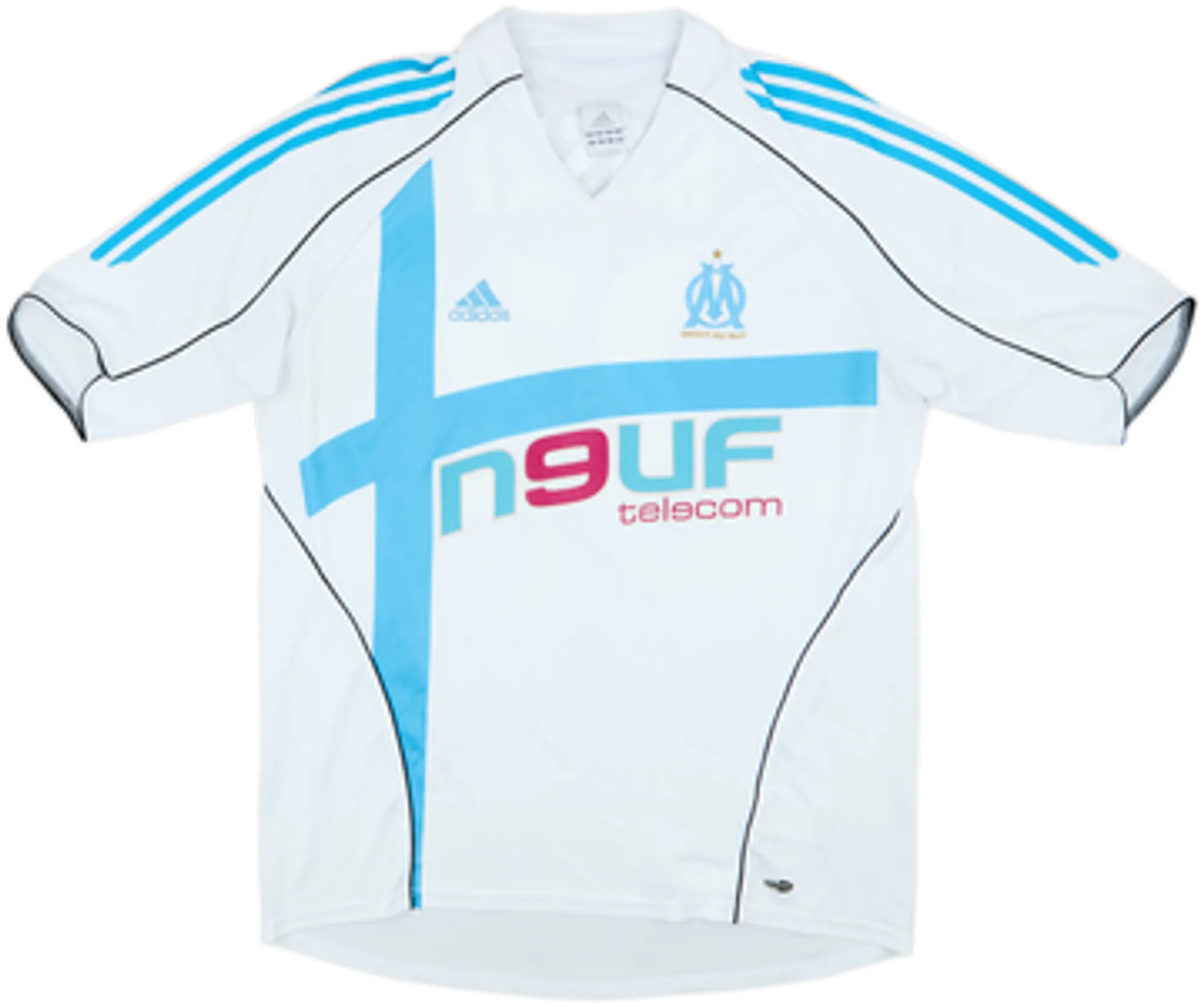 2005-06 Olympique Marseille Home Shirt Nasri #22 - 6/10 - (L)