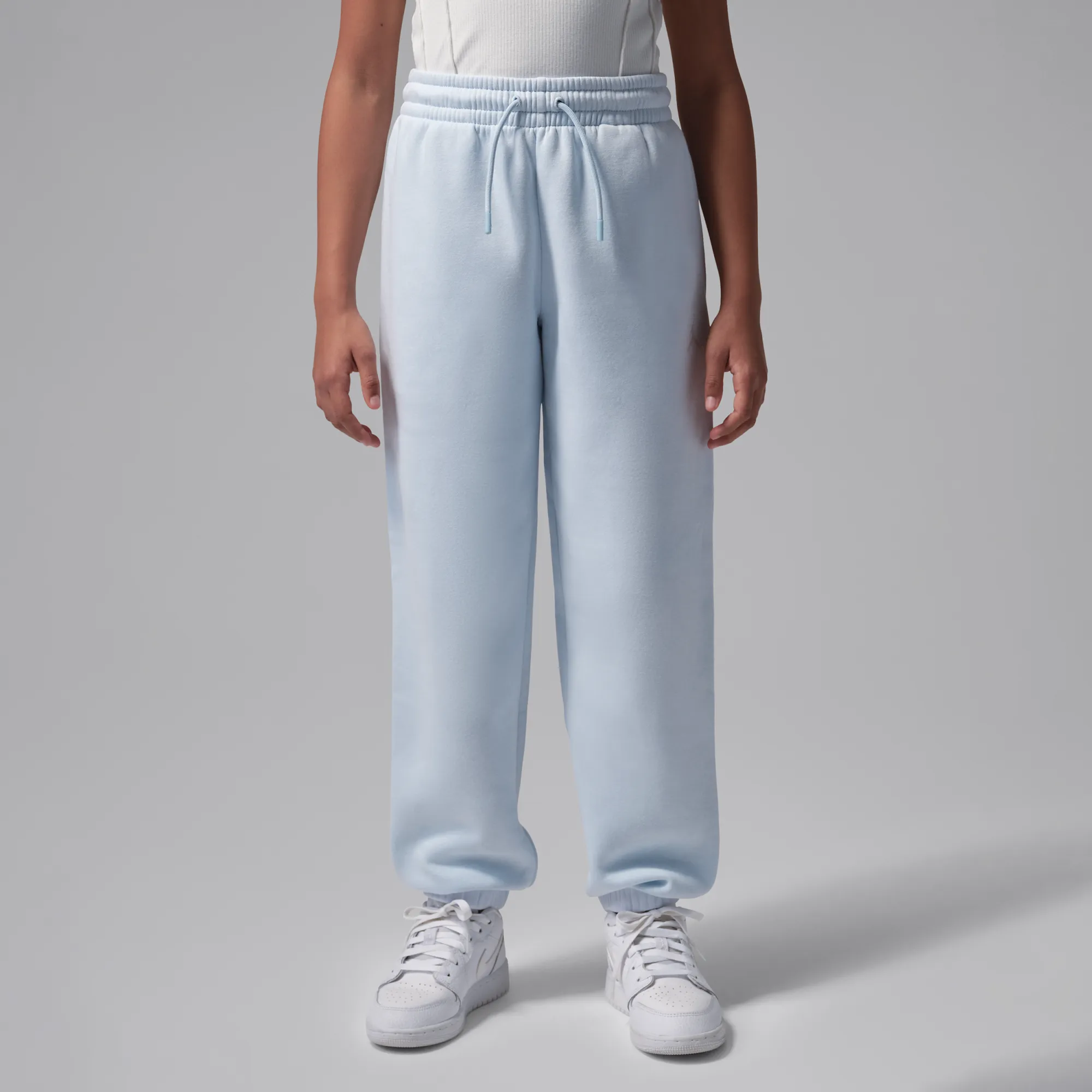 Nike Jordan Brooklyn Fleece Older Kids' Trousers - Blue - Fleece