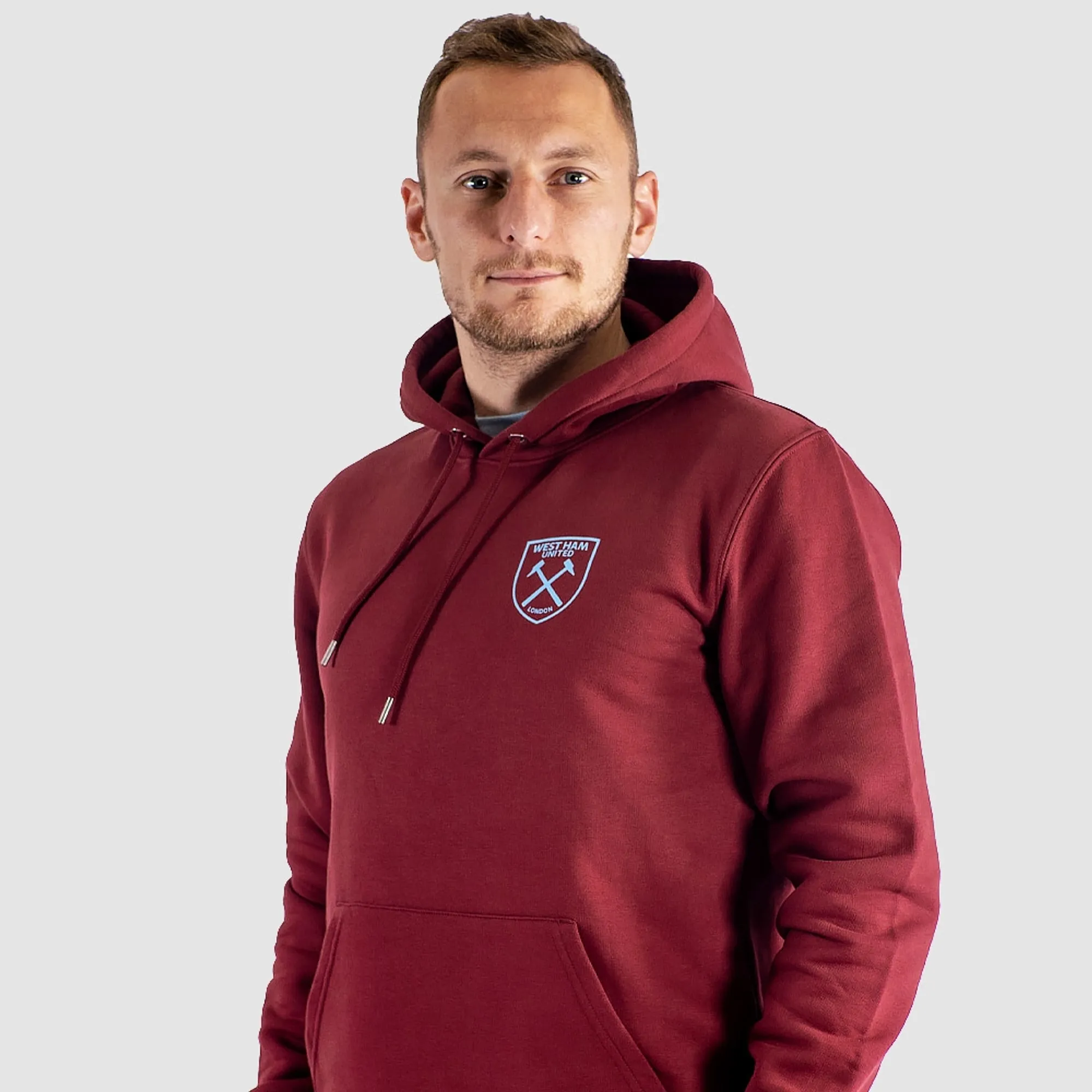West Ham Claret Organic Cotton Hoodie